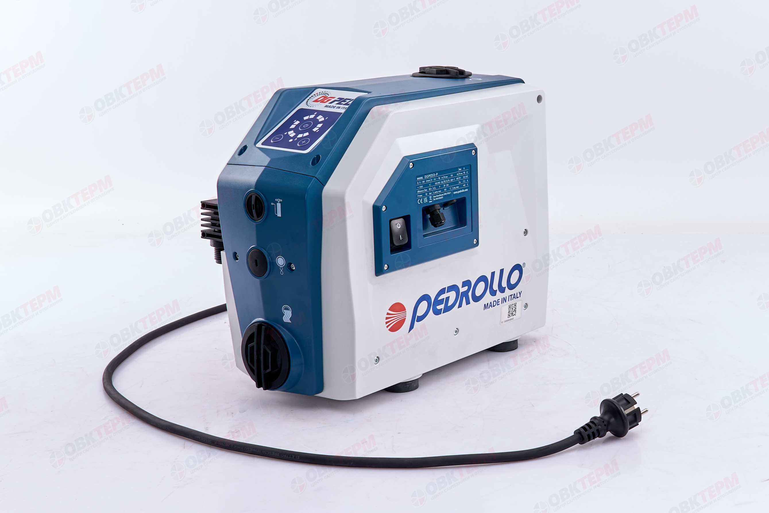 Станция насосная  DG PED (BLU) 3 Pedrollo   (0,75кВт/80л.м./55м.) с частотником - Изображение №2