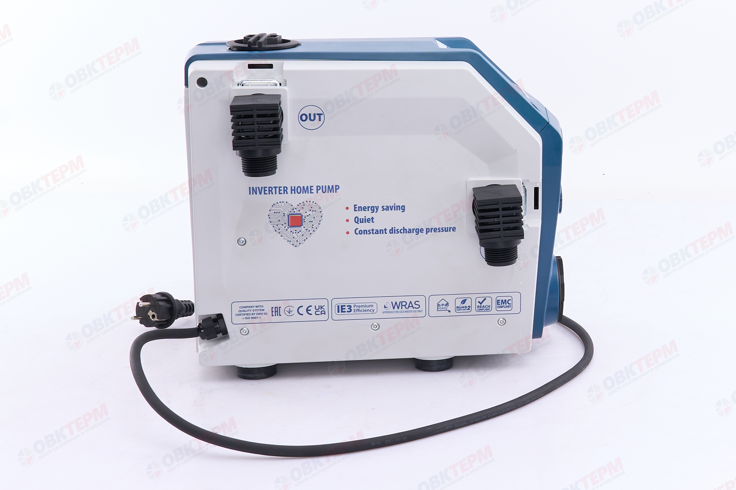 Станция насосная  DG PED (BLU) 3 Pedrollo   (0,75кВт/80л.м./55м.) с частотником - миниатюра №7