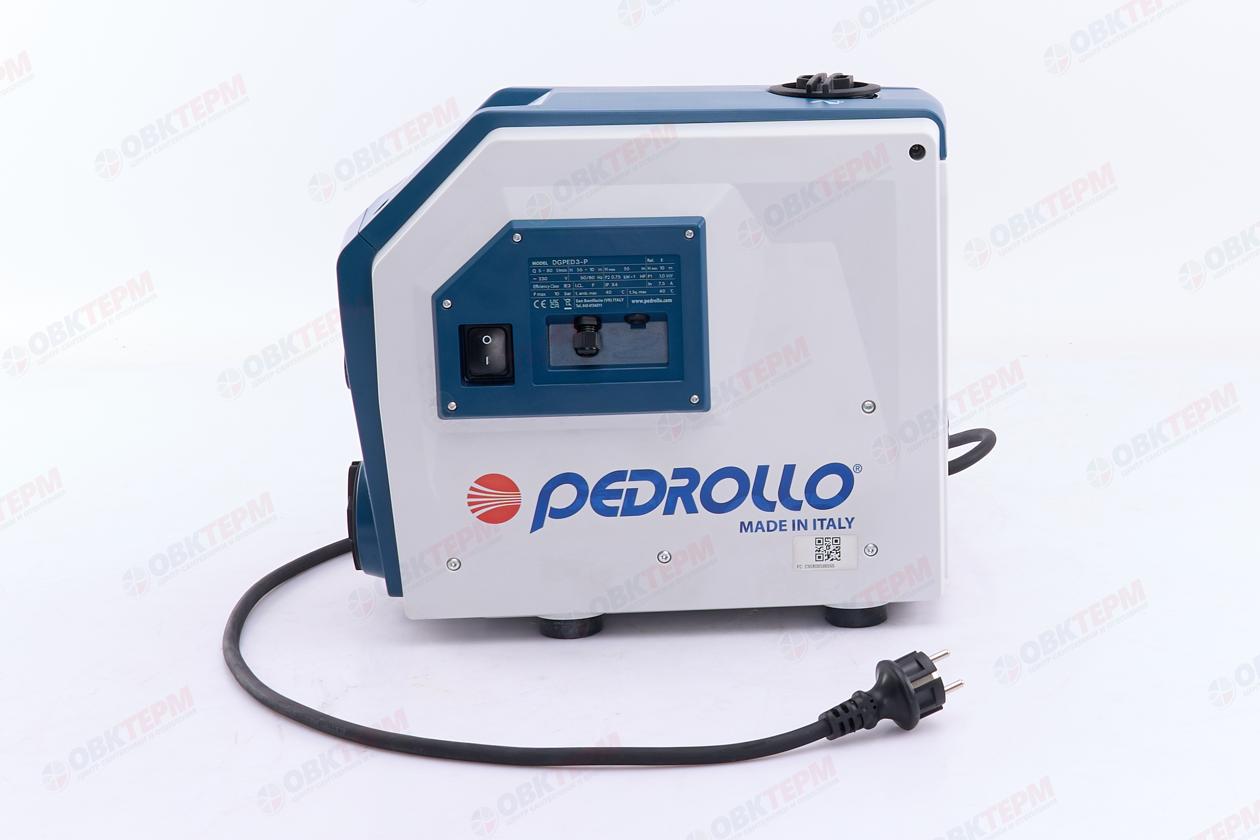 Станция насосная  DG PED (BLU) 3 Pedrollo   (0,75кВт/80л.м./55м.) с частотником - миниатюра №9
