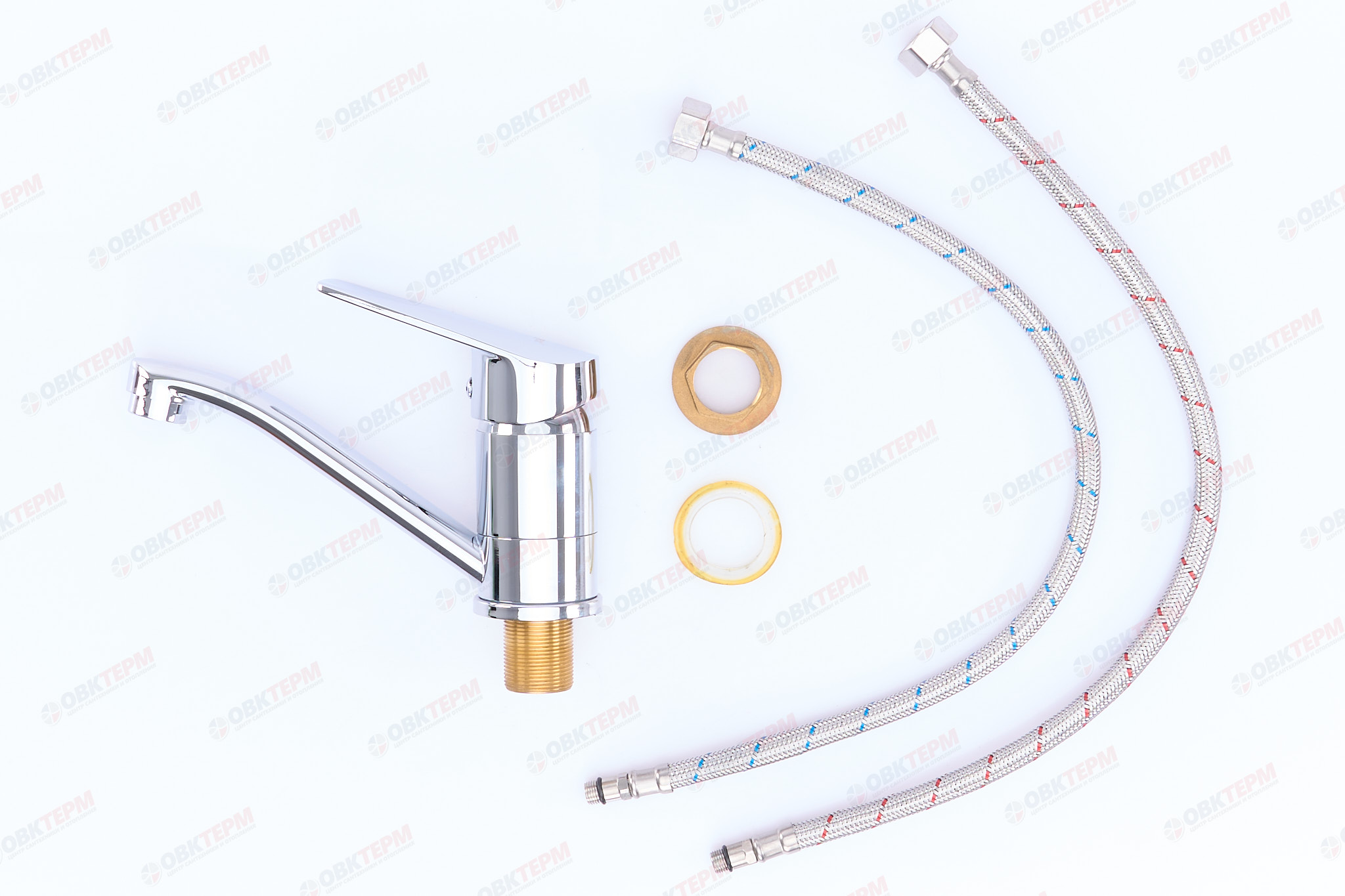 Смеситель д/кухни ZERIX TRS-004-15см (LR4540-2) (10 шт/ящ) - миниатюра №2