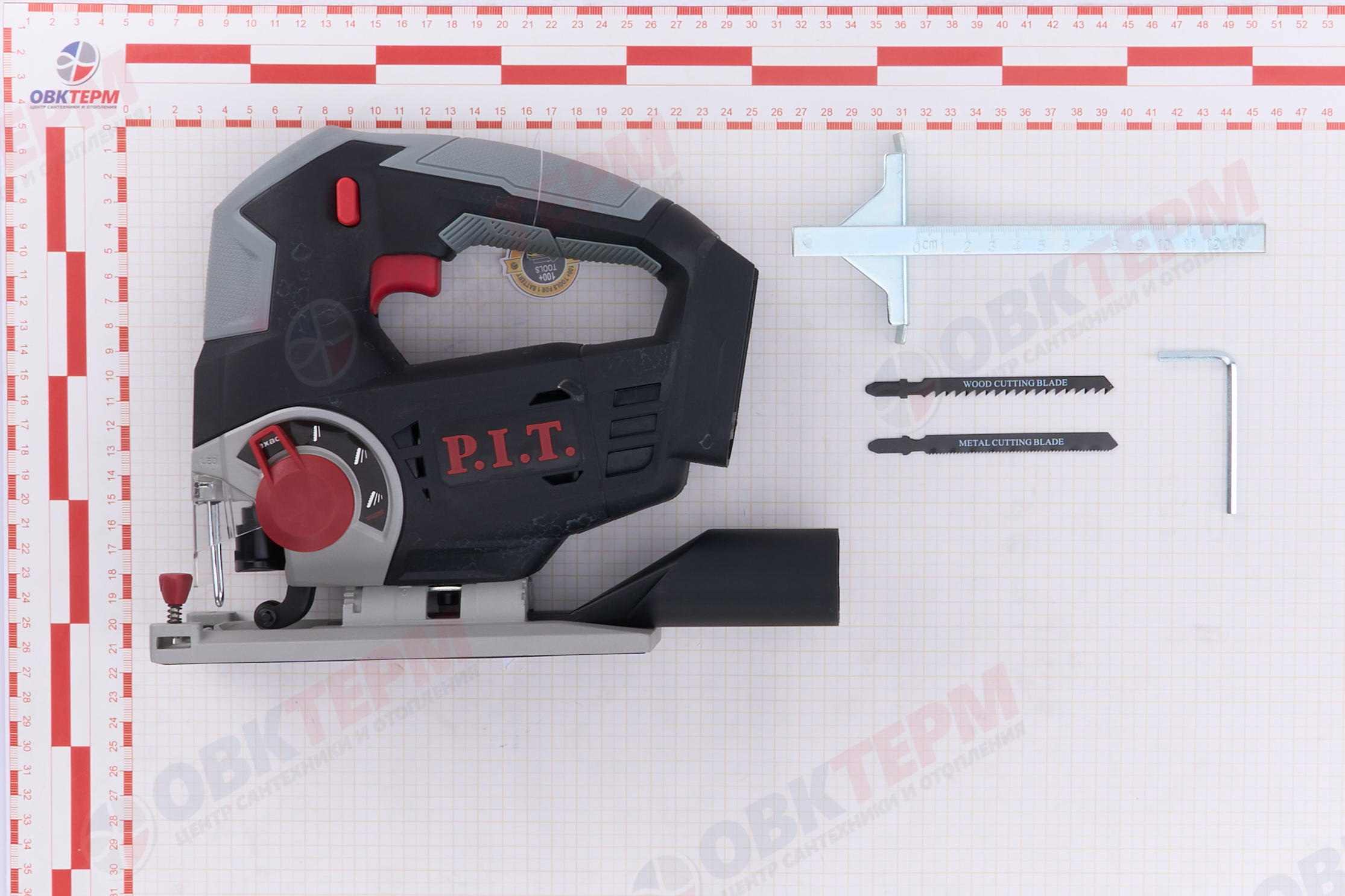 Лобзик аккумуляторный OnePower P.I.T. 20В, пропил 80мм, быстрый зажим, SOLO (без АКБ и ЗУ),1/3 - миниатюра №13