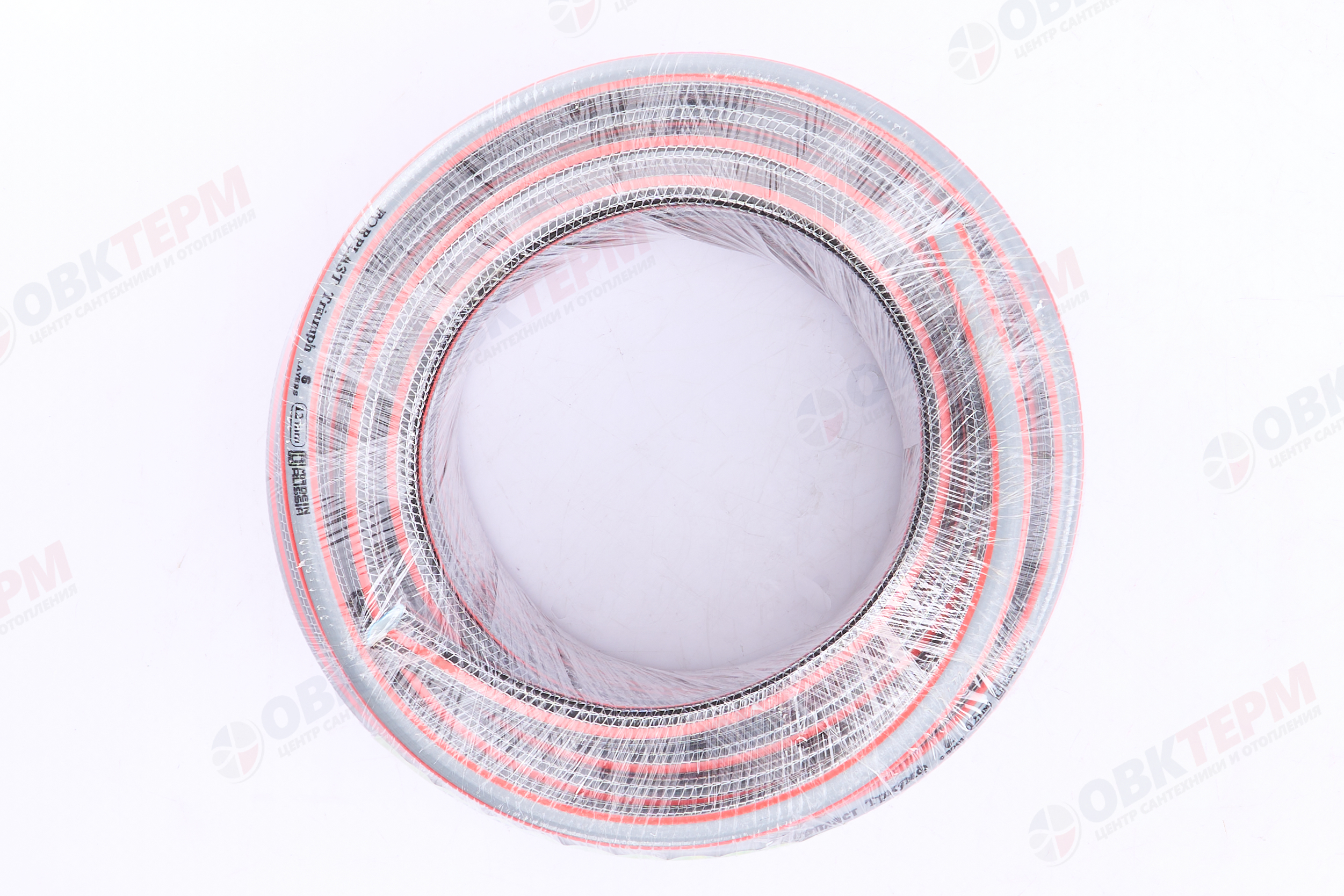 Шланг поливочный "Триумф"   1/2"   ПВХ    6-ти слойный,двойное армирование (25м) - миниатюра №6