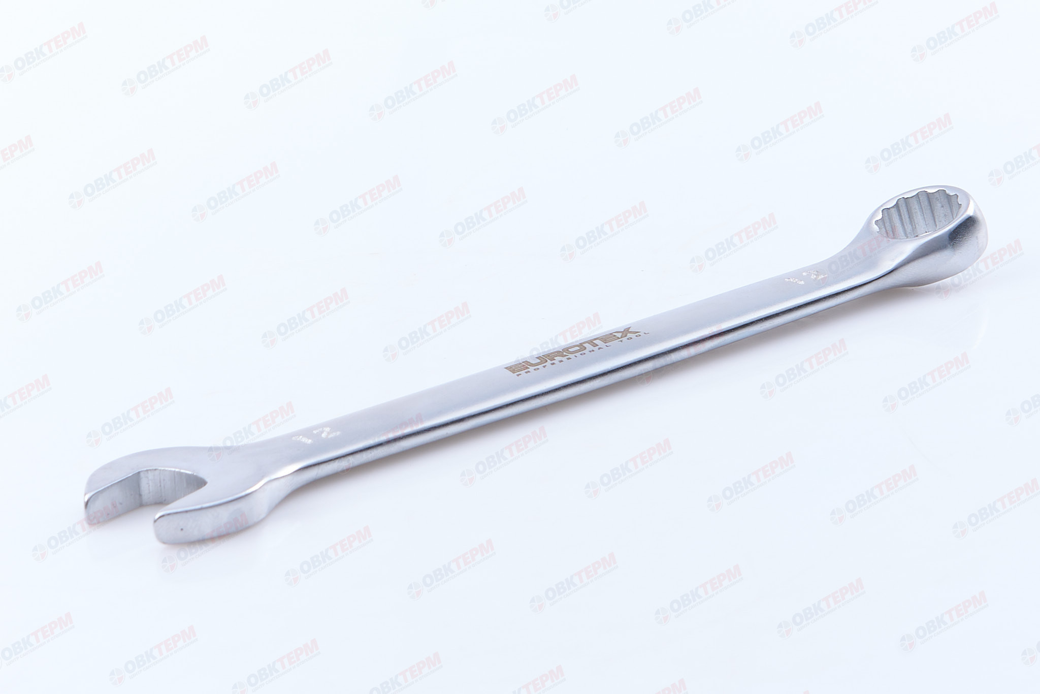 Ключ "EUROTEX" комбинированный CR-V 12 мм матовая полировка - Изображение №2