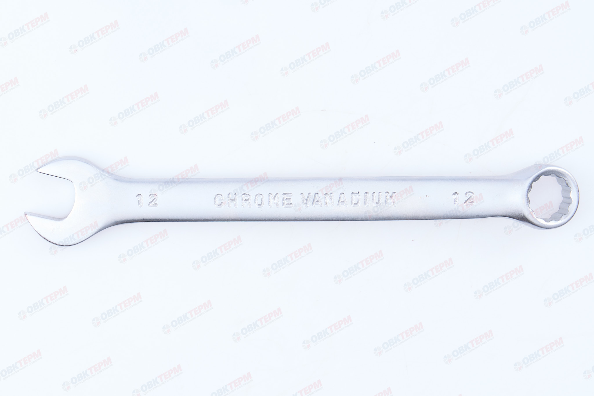 Ключ "EUROTEX" комбинированный CR-V 12 мм матовая полировка - Изображение №4