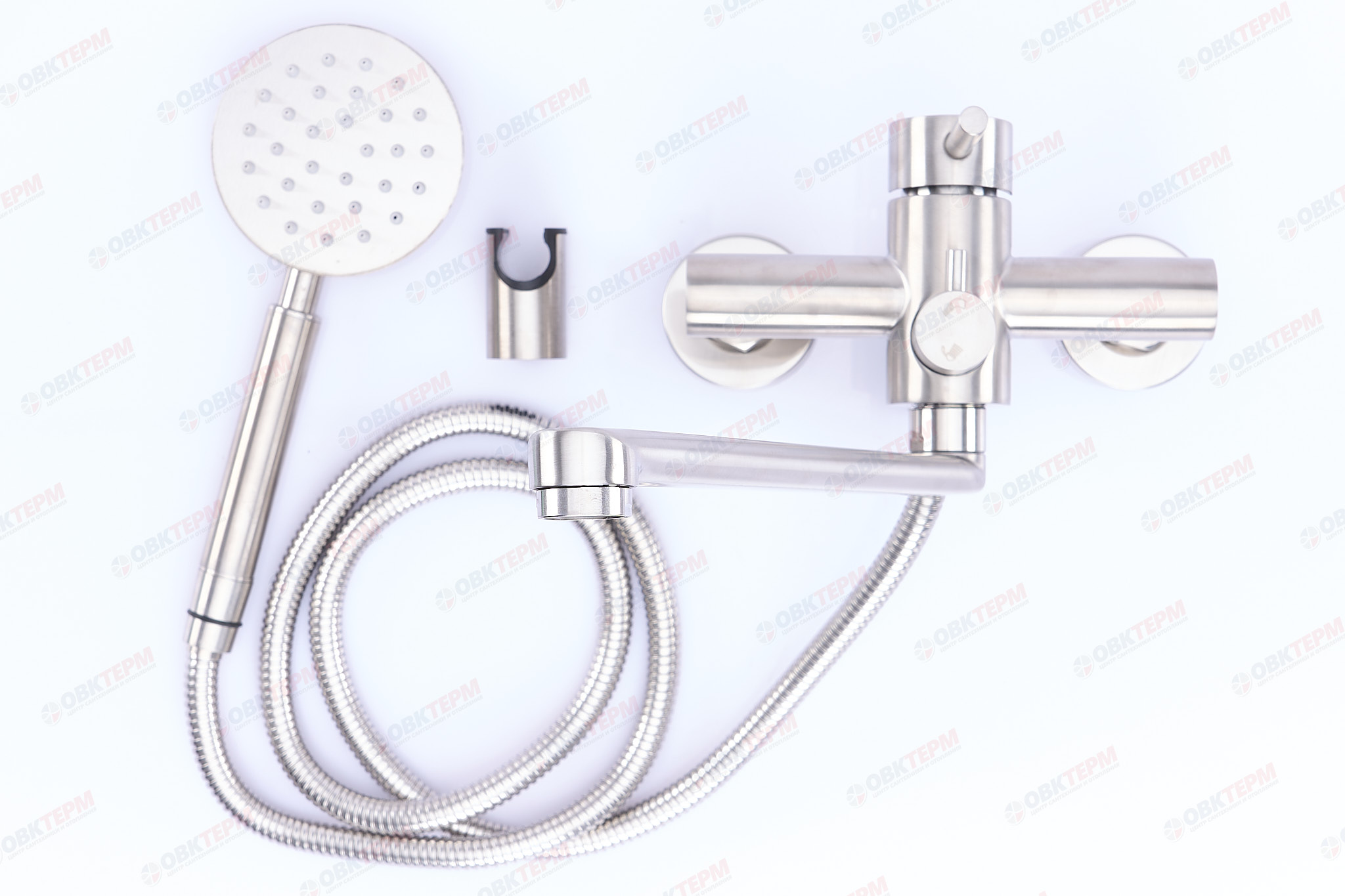 Смеситель д/ванны нерж/сталь ZERIX - SUS-006 (EURO)  8 шт/ящ - миниатюра №2