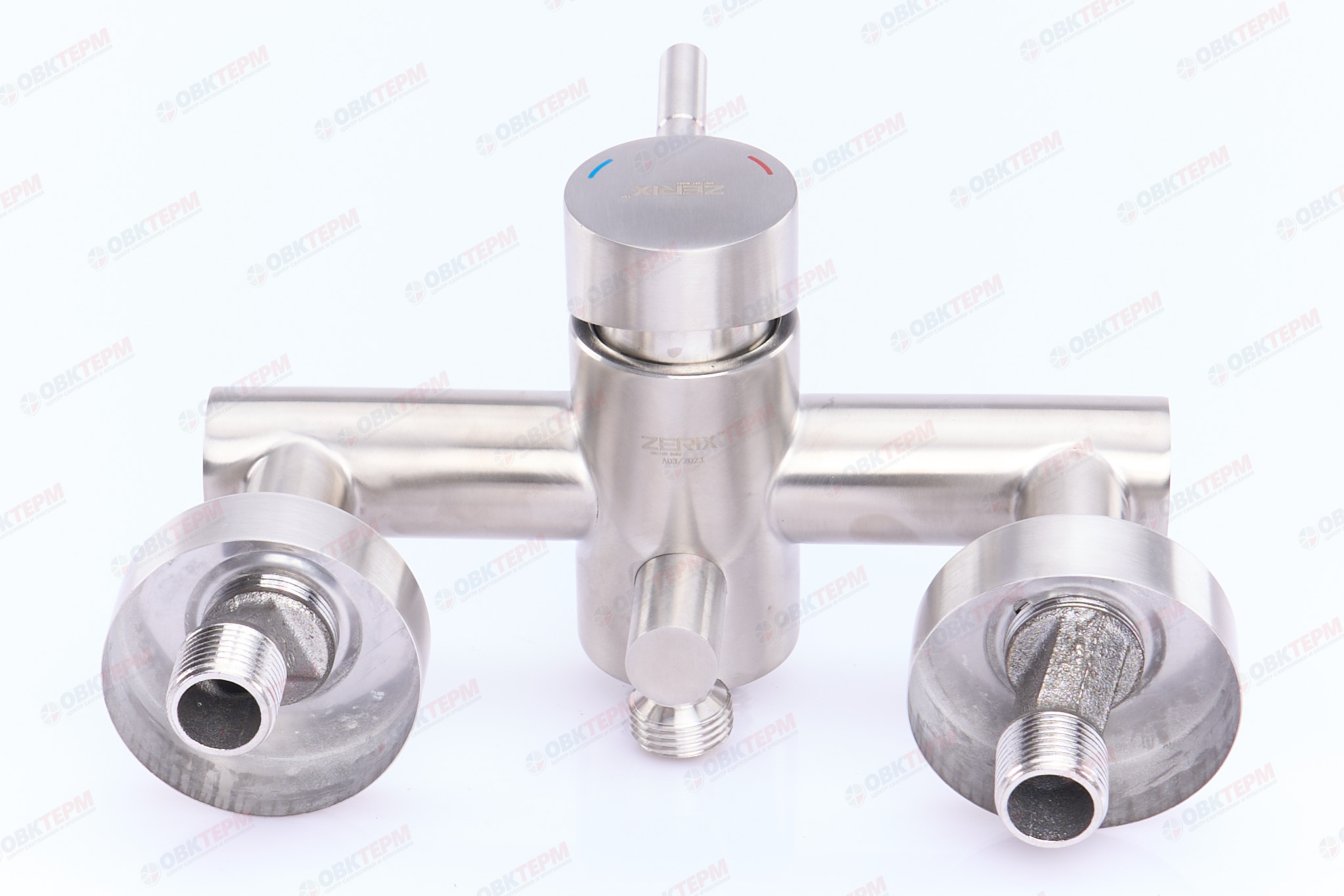 Смеситель д/ванны нерж/сталь ZERIX - SUS-006 (EURO)  8 шт/ящ - миниатюра №4