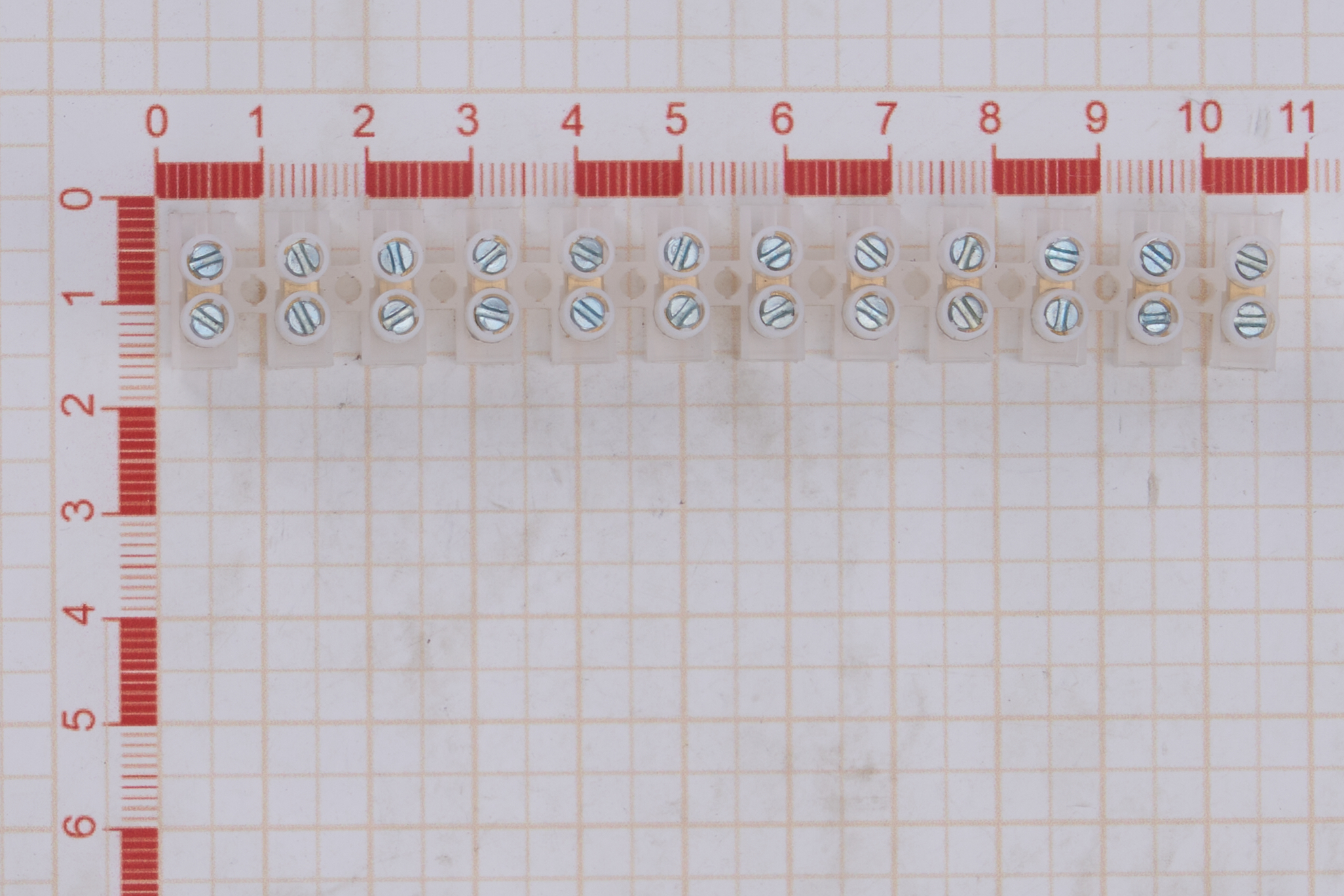 Колодка клеммная винтовая, линейка 12 штук, полиэтилен, STEKKER LD227-6A - миниатюра №10