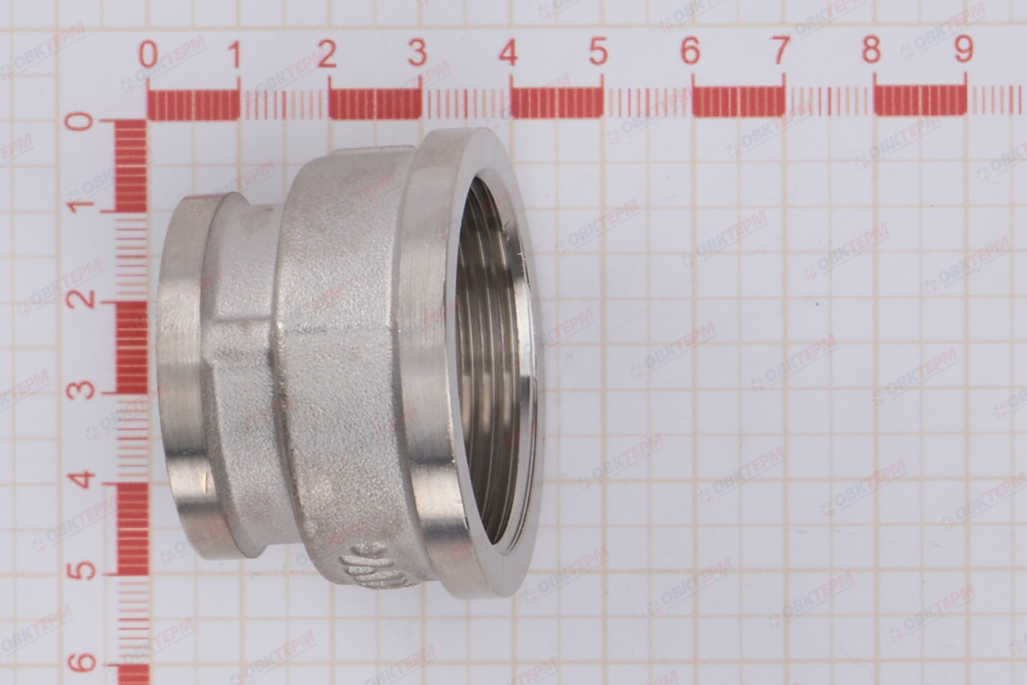 Муфта   1 1/4" -1"  Никель ZEISSLER (55/5) - миниатюра №6