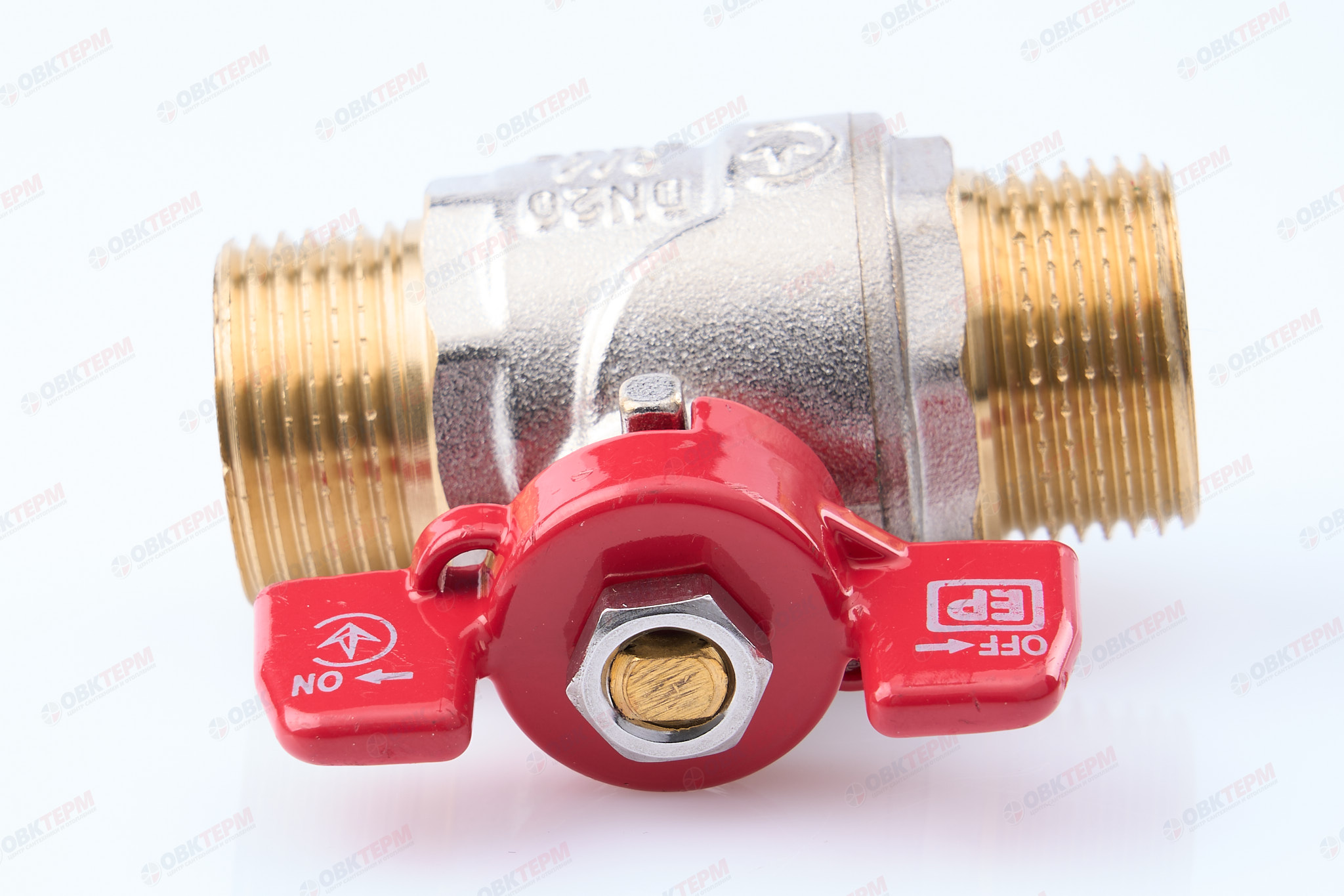 Кран шаровый     EUROPRODUCT      3/4"  НН   бабочка    (80 шт) - Изображение №5