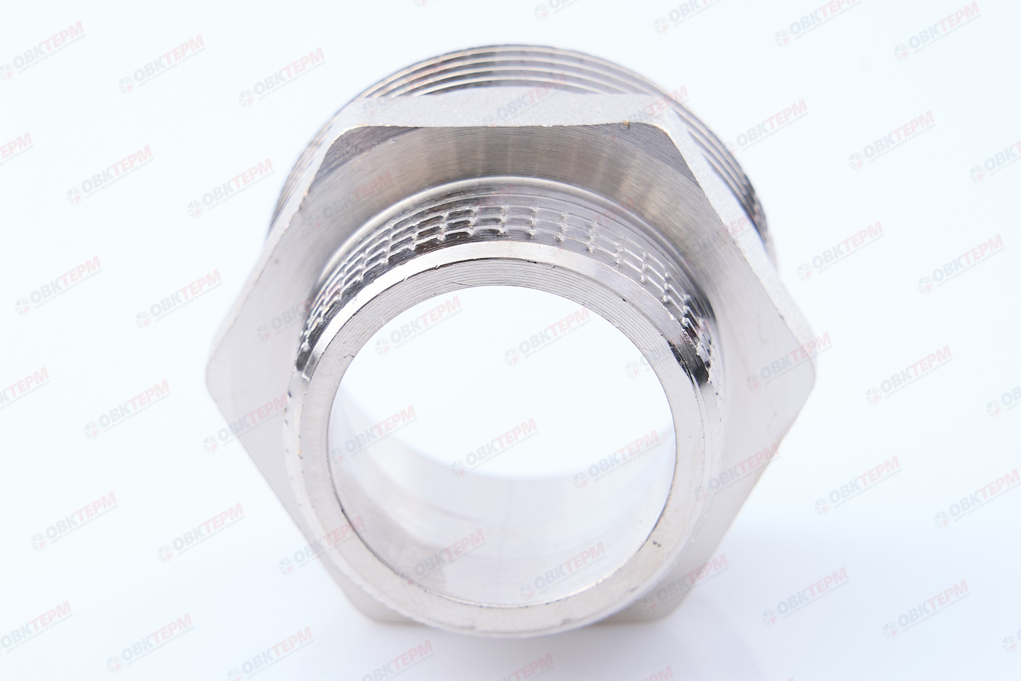 Ниппель  1 1/4" - 1"  Никель ZEISSLER                   (90/10) - Изображение №4
