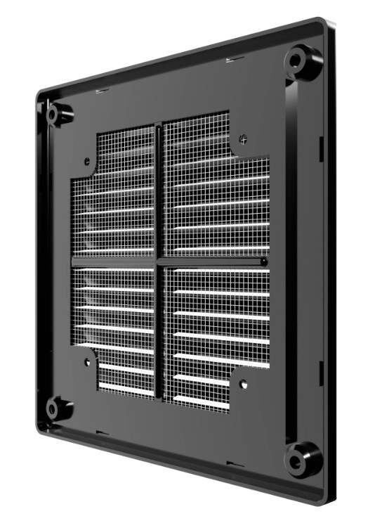 Решетка вентиляционная Р Ш150*В150 с антимоскитной сеткой Эра - Изображение №4