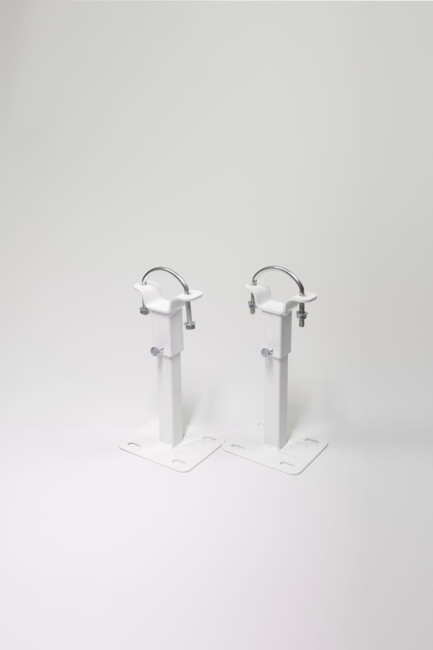 Крепление напольное для радиатора с хомутом 20*20 (20 шт/кор) - изображение №1