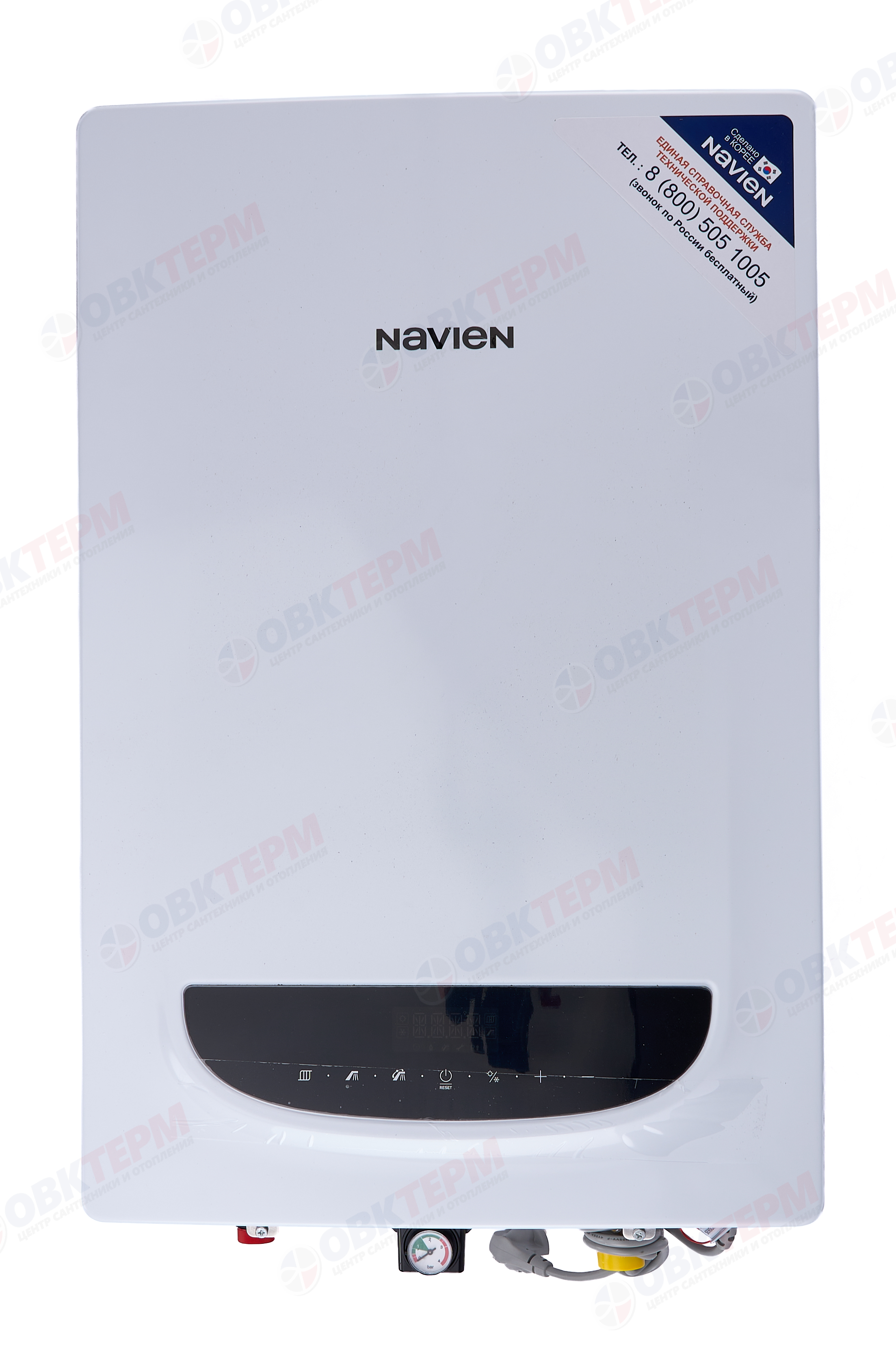 Котел газовый настенный NAVIEN  Deluxe Comfort PLUS-30K (30 кВт,17.2 л/мин,2-х конт,турбо,без трубы) - Изображение №1
