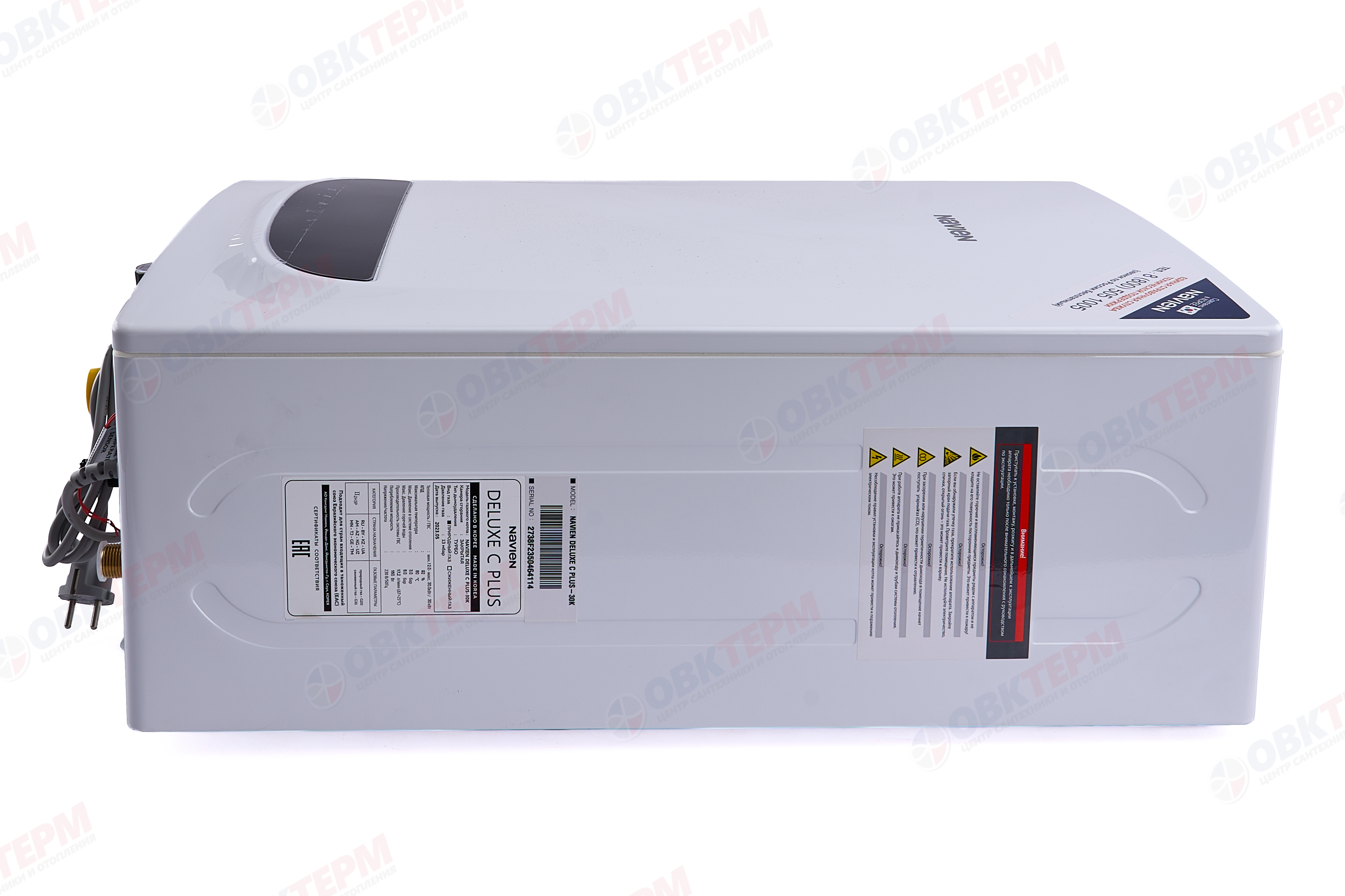 Котел газовый настенный NAVIEN  Deluxe Comfort PLUS-30K (30 кВт,17.2 л/мин,2-х конт,турбо,без трубы) - Изображение №5