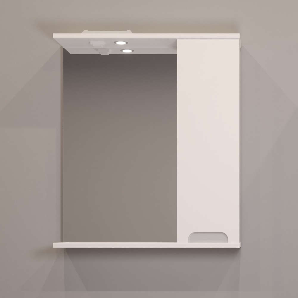 Зеркальный шкаф EvaGold  75 №3 "Веста" - Изображение №1