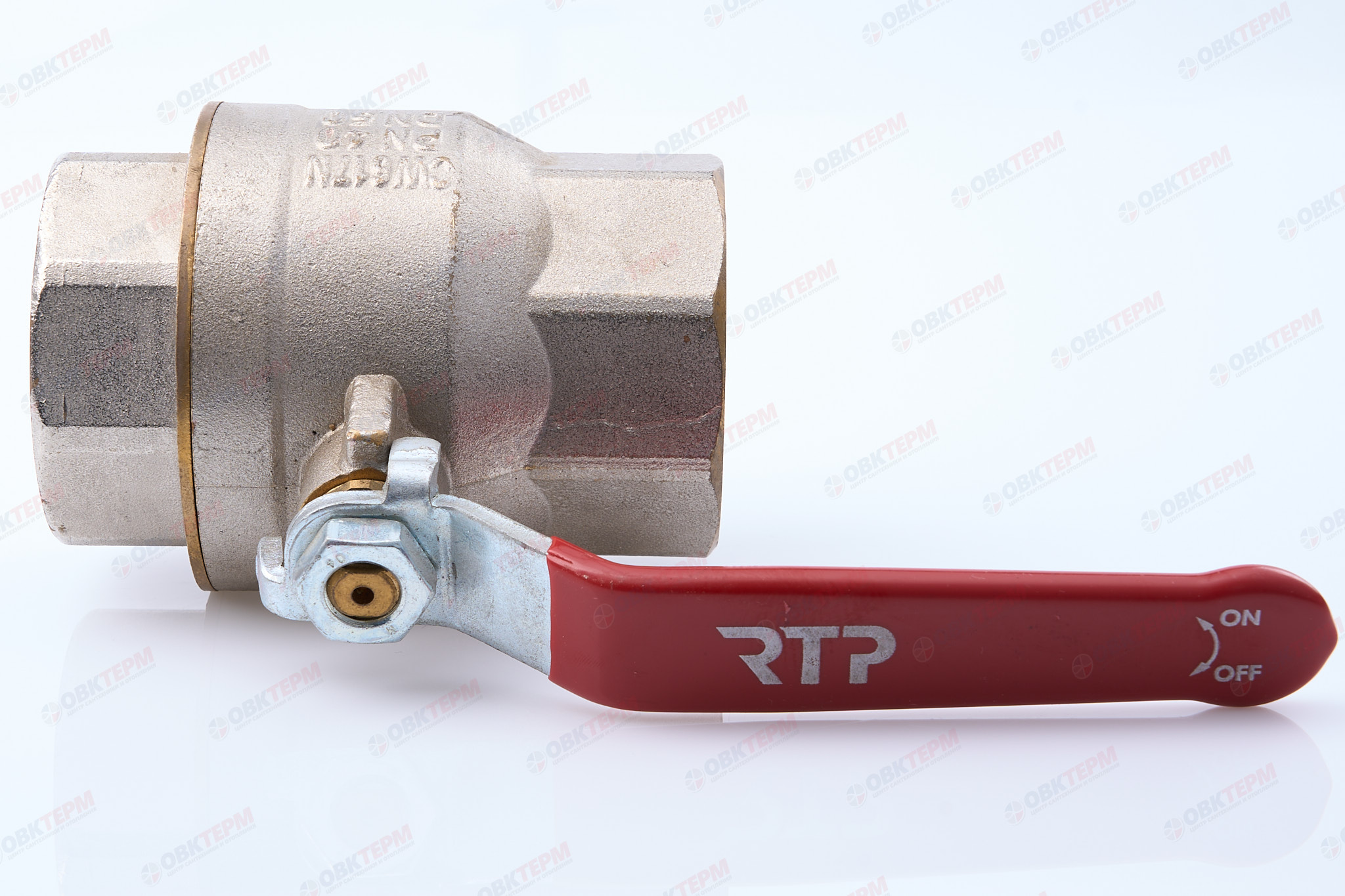 Кран шаровый  RTP PN40  2" ВВ ручка - миниатюра №6