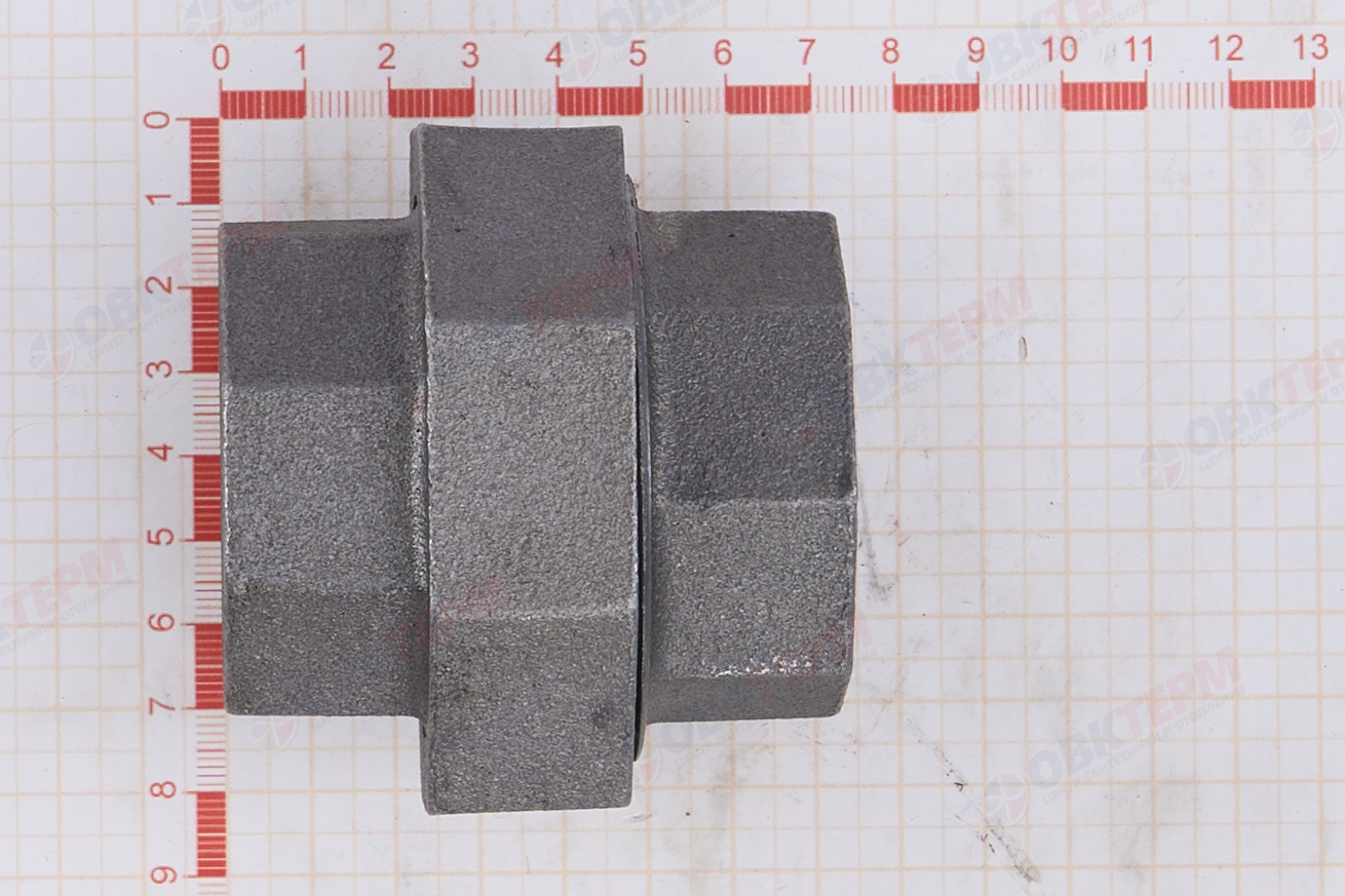 Американка чугун  Ду  40  1 1/2 "  ГГ     (30 шт) - миниатюра №6