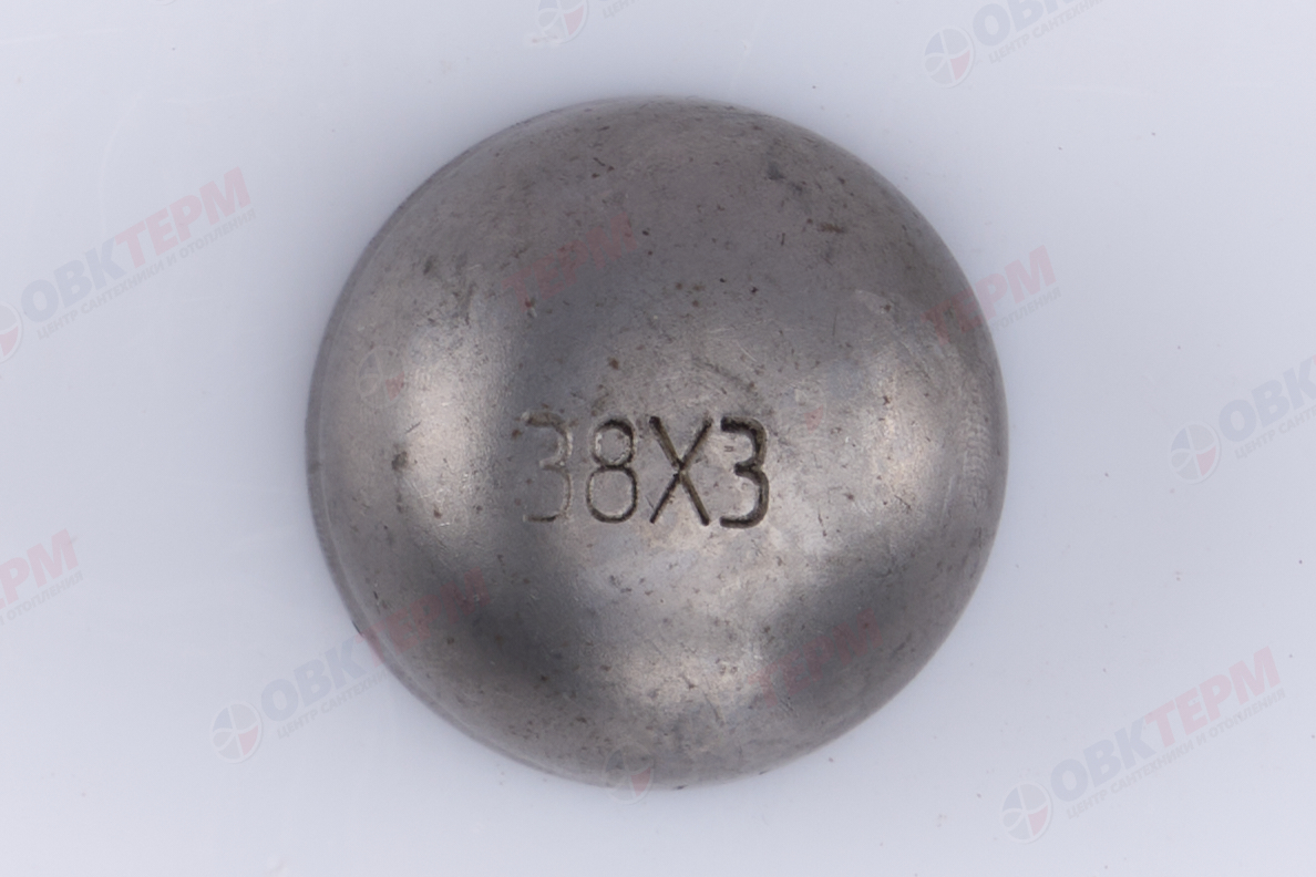 Заглушка стальная   38*3мм          1 1/4 " - Изображение №5