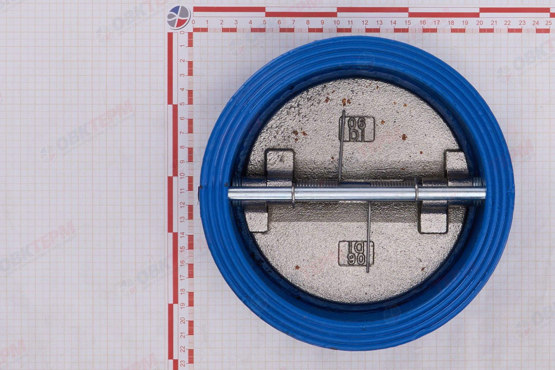 Клапан обр.межфл.двуствор.  150ру16 " - миниатюра №5
