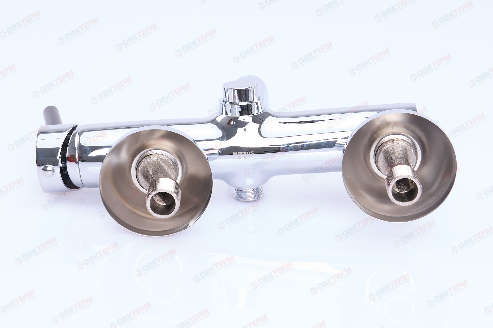 Смеситель д/ванны корот. MIXXUS PREMIUM ADAM 009 BUTTON Ø35 (8 шт/ящ) - миниатюра №4