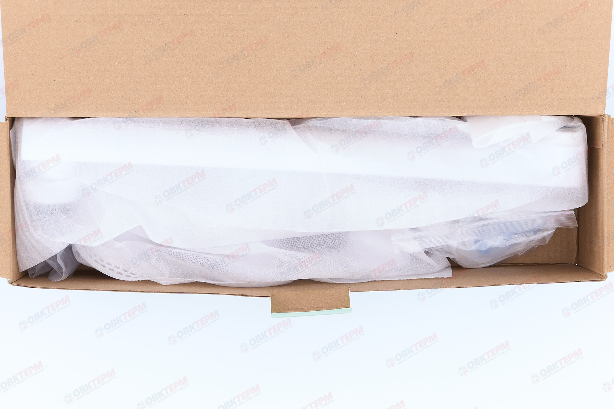Смеситель д/ванны PLAMIX Omega-140 White, (без шланга и лейки) (24шт/ящ) - миниатюра №7