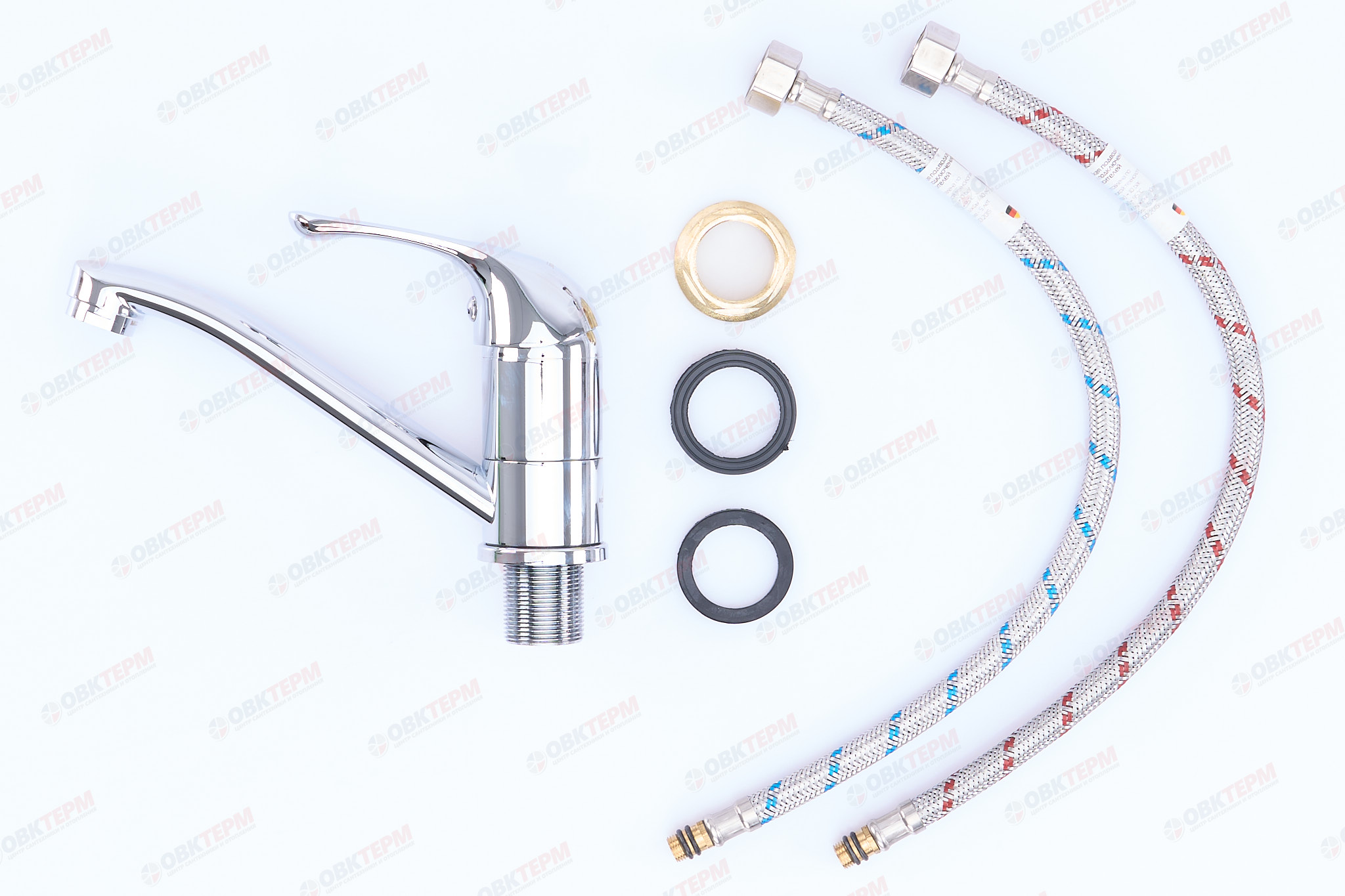 Смеситель д/кухни MIXXUS YOTA 004-15СМ (NUT) (10 шт/ящ) - миниатюра №3