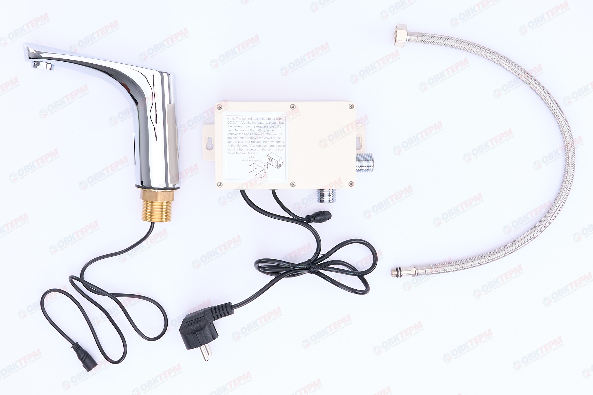 Смеситель д/раковины сенсорный MIXXUS PREMIUM PHOTO 001 для холодной воды(10шт/ящ) - Изображение №4