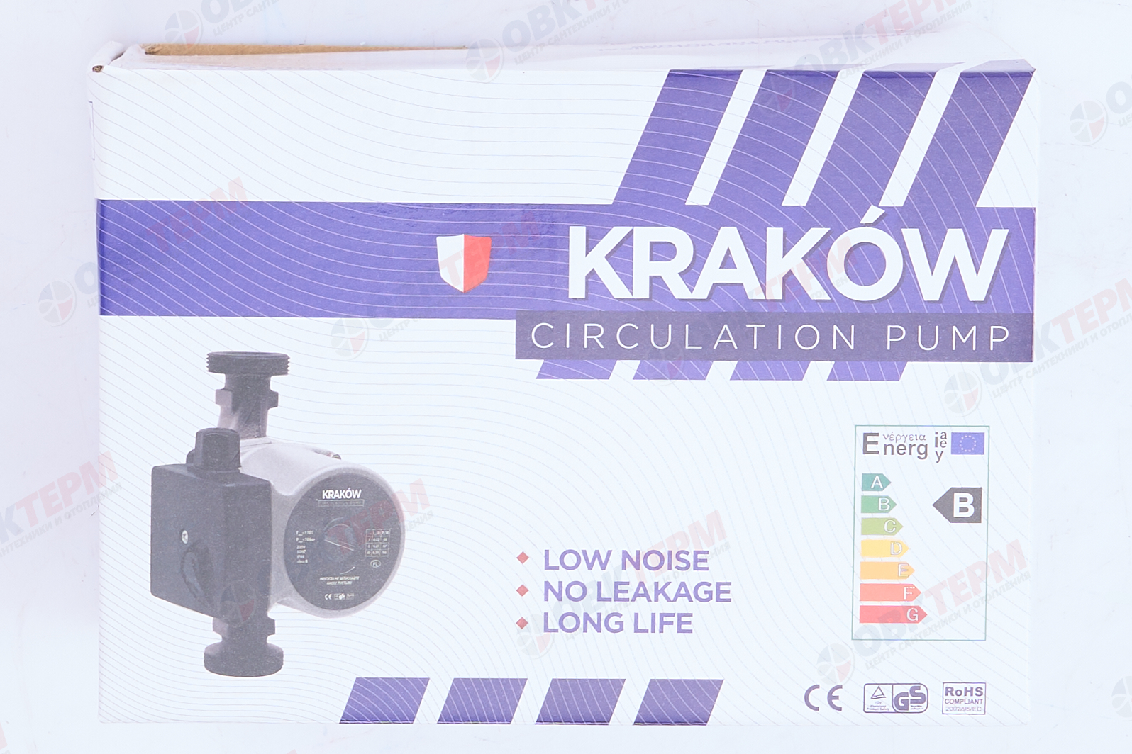 Насос циркуляционный  UPS 25/4-180  A  KRAKOW без гаек - миниатюра №6