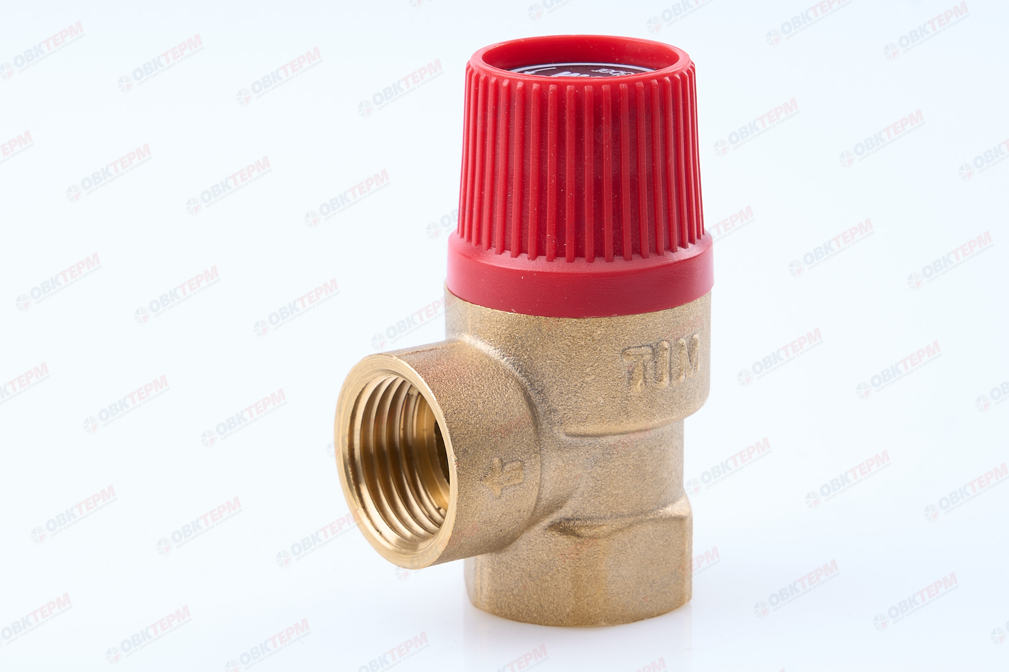 Предохранительный клапан 1/2"  TIM (3 bar) вв   (10шт/60ящ) - Изображение №1