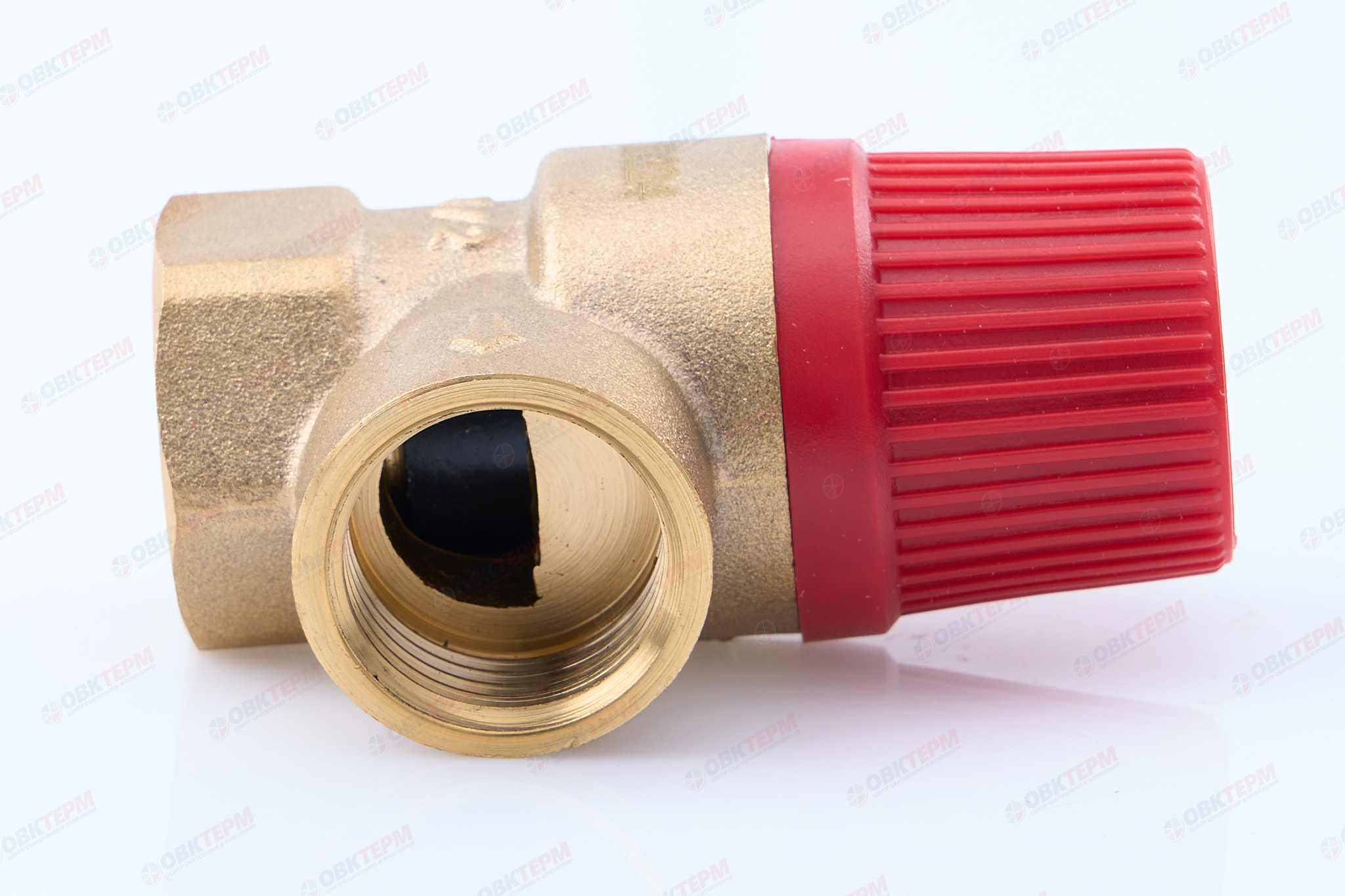 Предохранительный клапан 1/2"  TIM (3 bar) вв   (10шт/60ящ) - Изображение №5