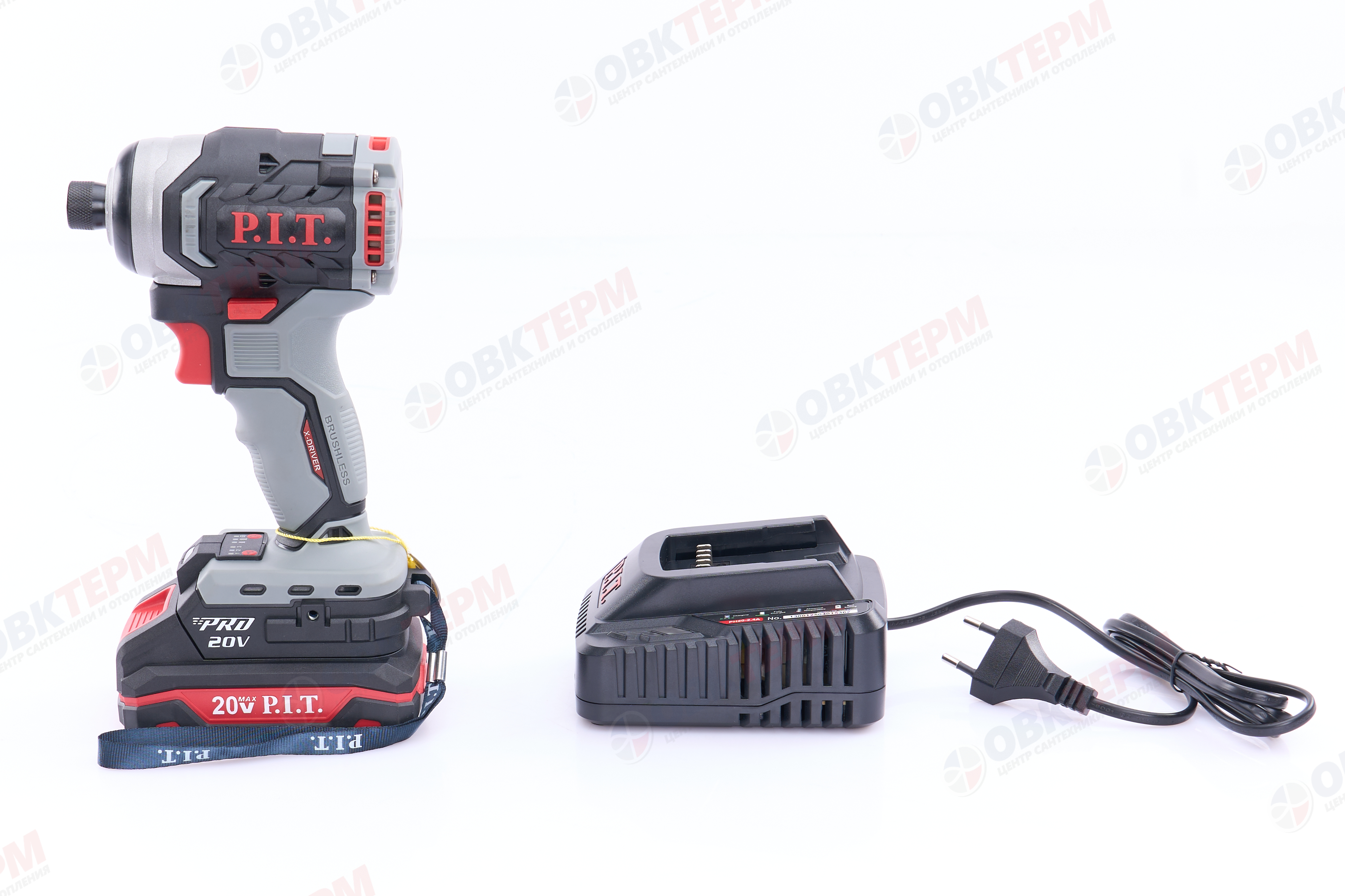 Винтоверт IMPACT Б/Щ аккум.P.I.T. PSD20H-230A/1 (20В, Нм230, 3ск, 1 АКБ*2Ач, ЗУ) - миниатюра №12