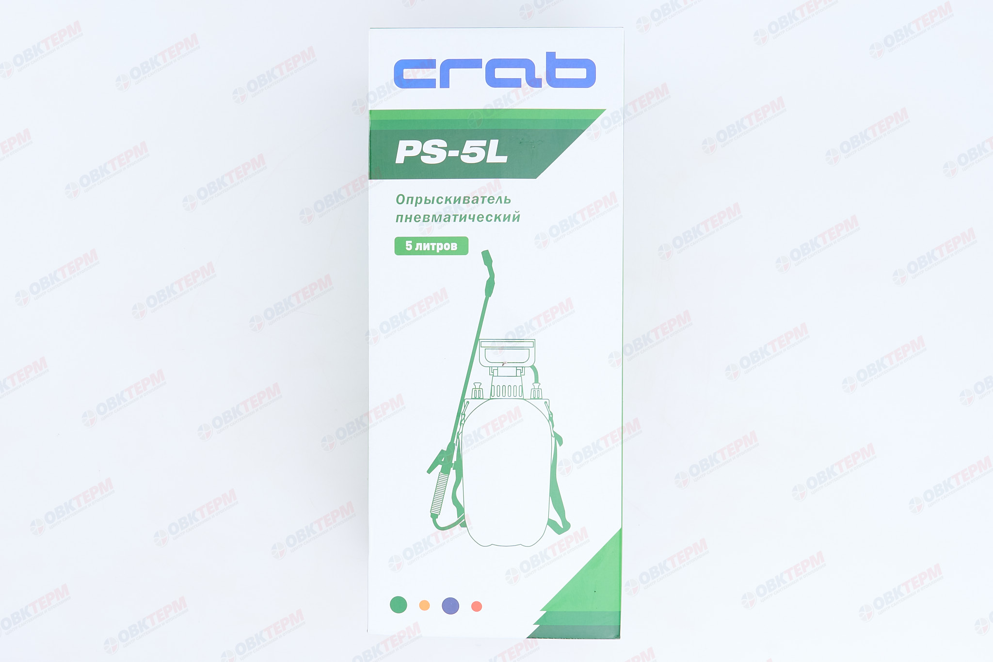 Опрыскиватель пневматический 5 литров (6 шт/ящ) CRAB PS-5L - Изображение №4