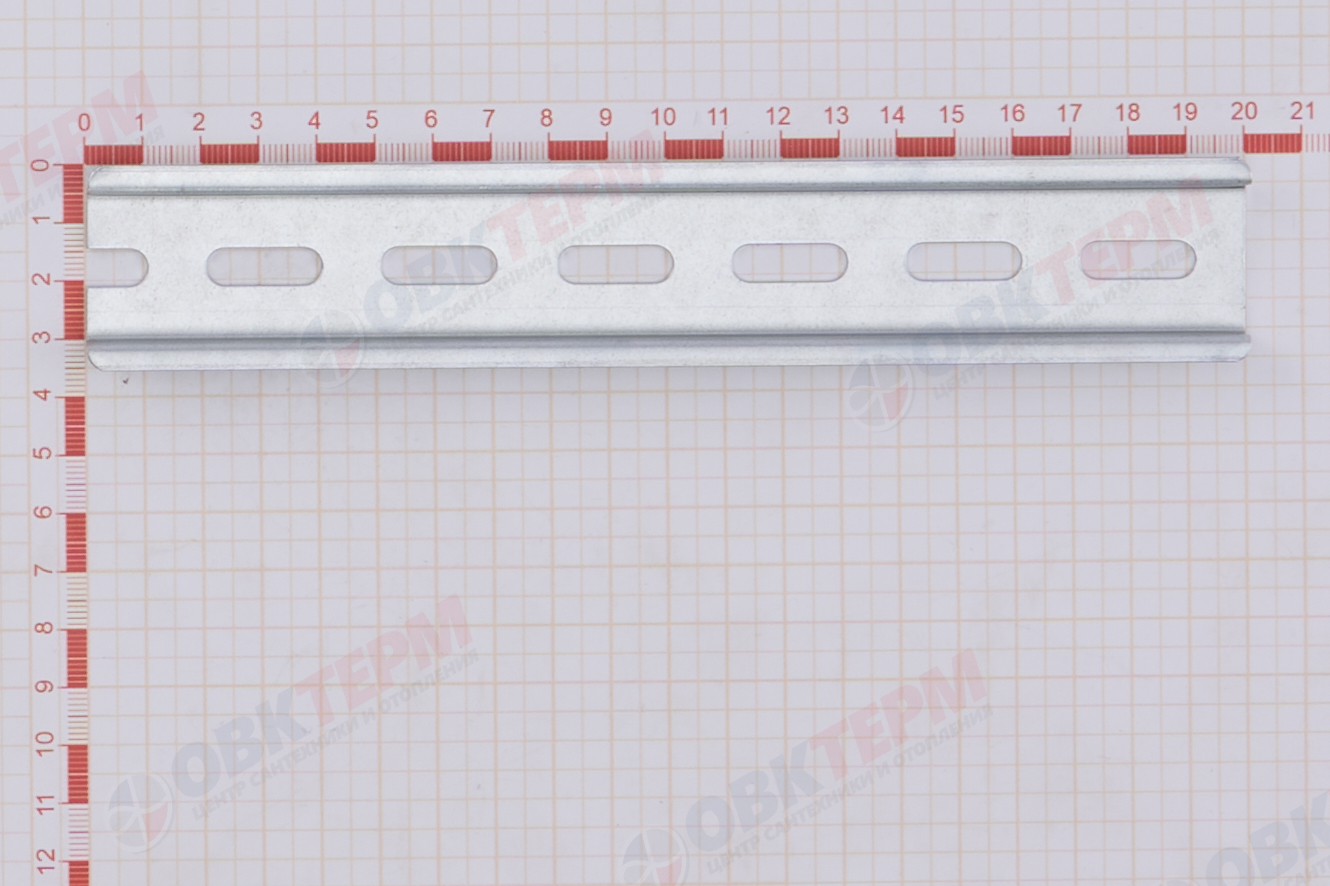 DIN-рейка IEK 200мм оцинк. IEK - миниатюра №8