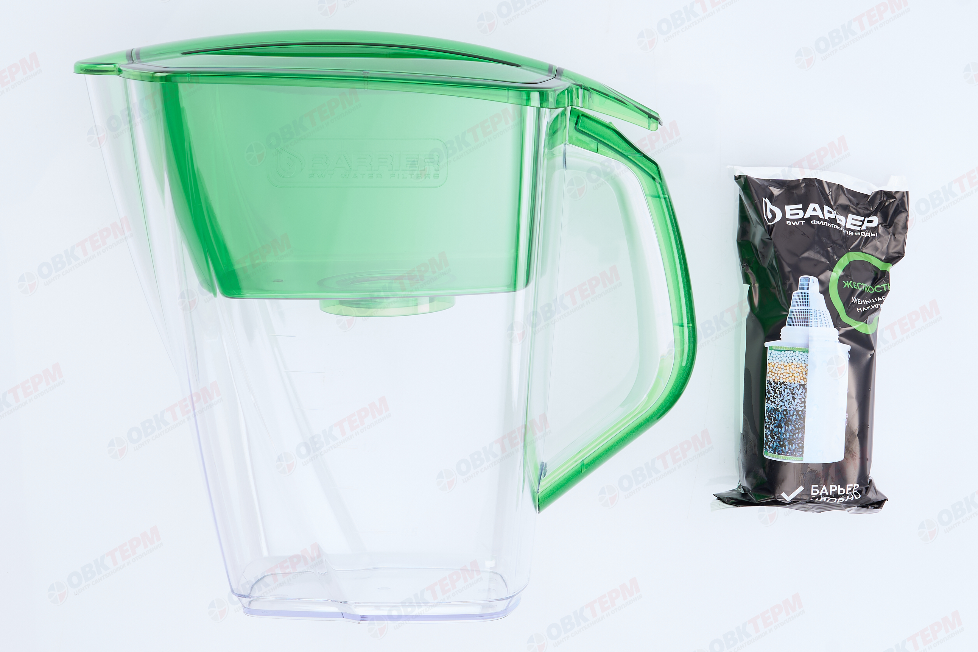 Барьер     Фильтр-кувшин  Гранд   (изумруд)  4 л  (5 шт) - Изображение №5