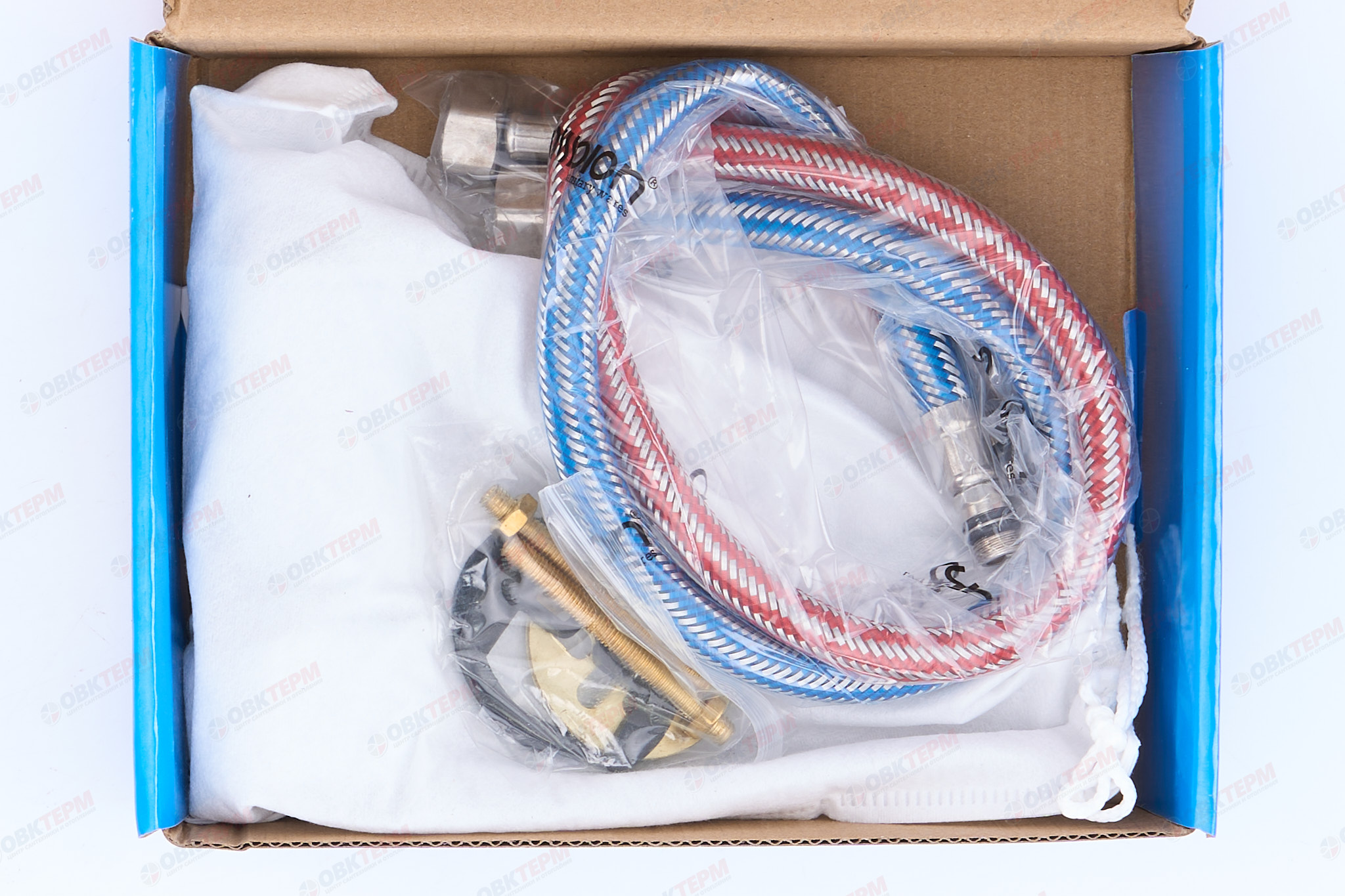 Смеситель д/умывальника CHAMPION PAN 004-279-15cm (гайка)  (10 шт/ящ) - Изображение №5