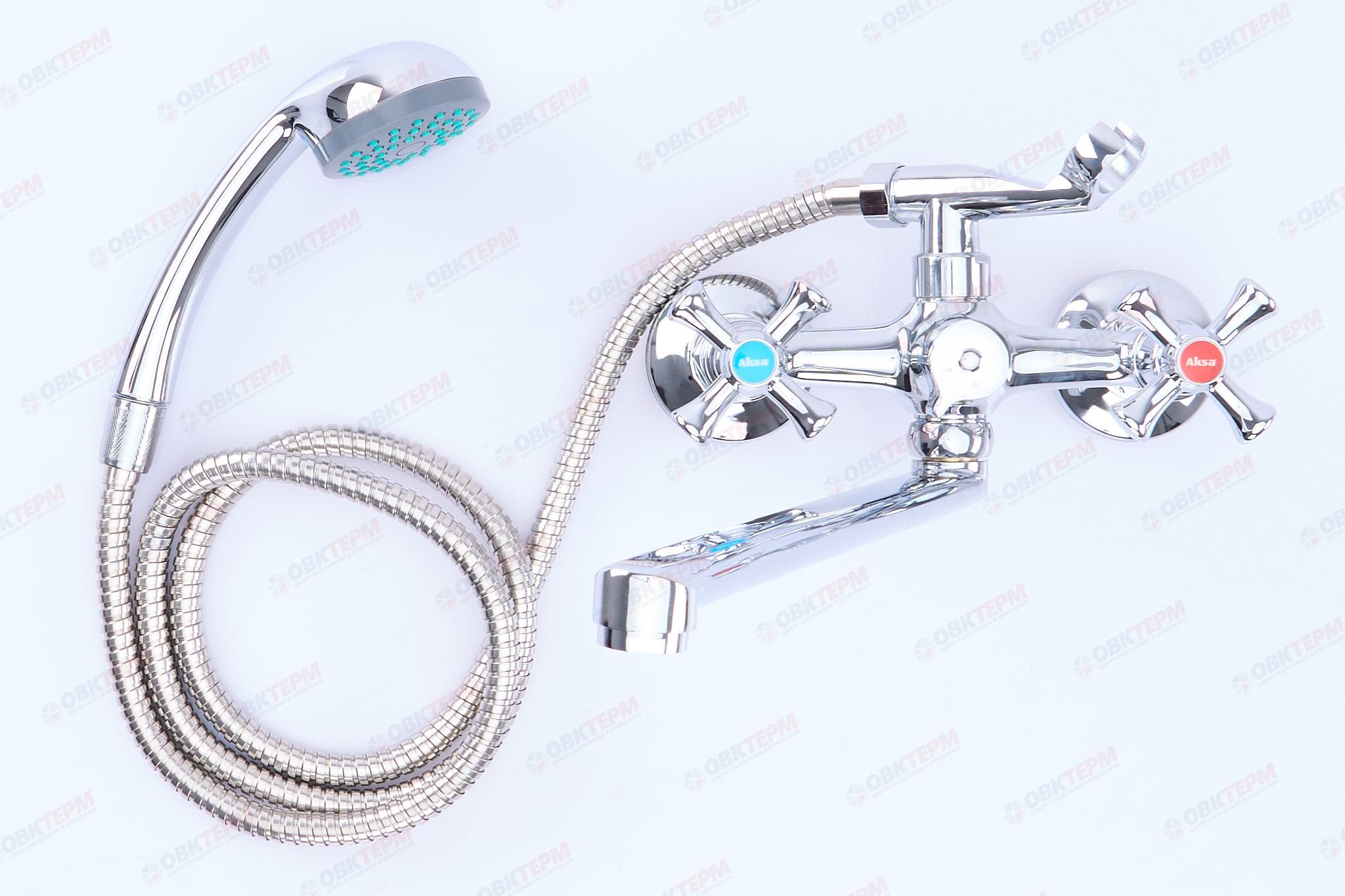 Смеситель д/ванны буксовый AKSA PAL-07-04-B (10 шт/ящ) - Изображение №2