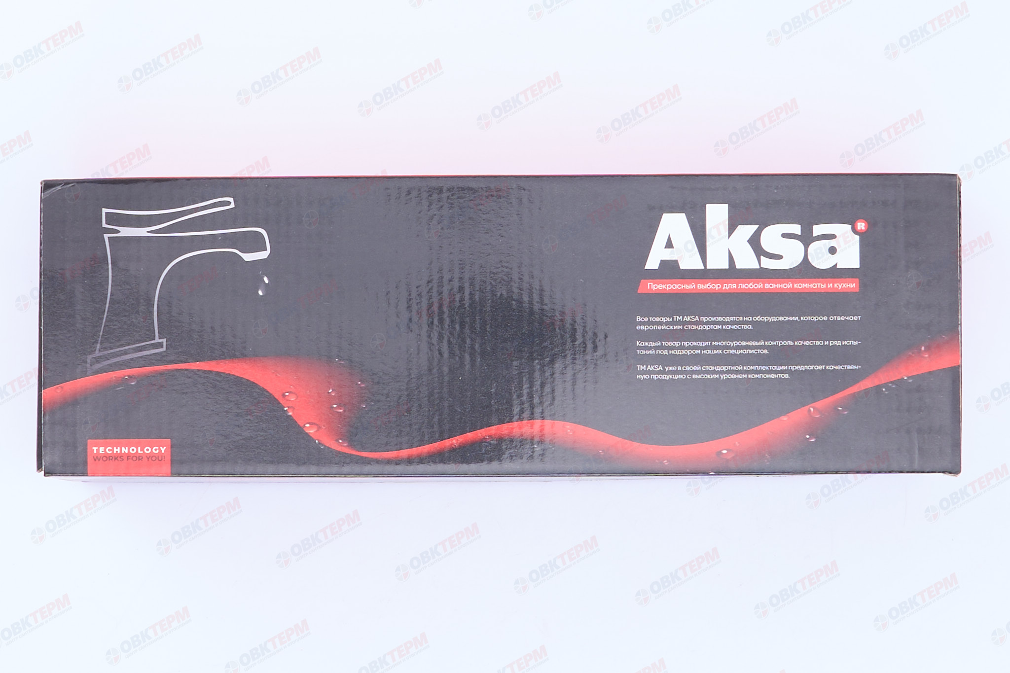 Смеситель д/ванны буксовый AKSA PAL-07-04-B (10 шт/ящ) - миниатюра №6