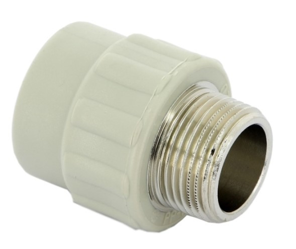 МРН  32 * 3/4"    СЕРАЯ PP-R    (RTP)    (80/20) - миниатюра №2