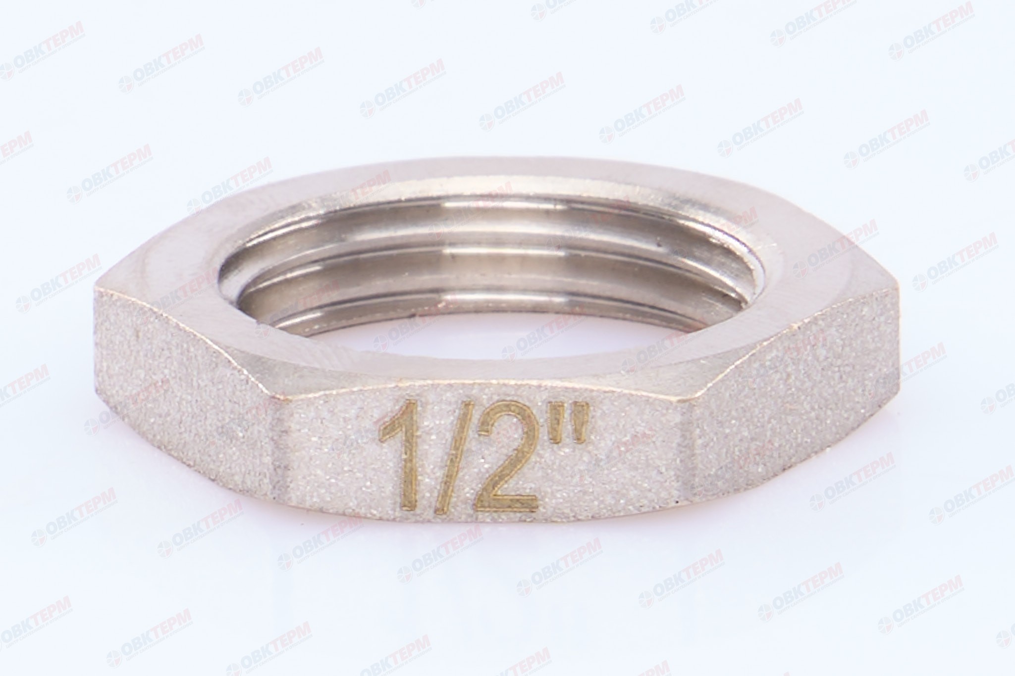 Контргайка        1/2" (10шт/800ящ)    Никель          ZEISSLER - Изображение №1