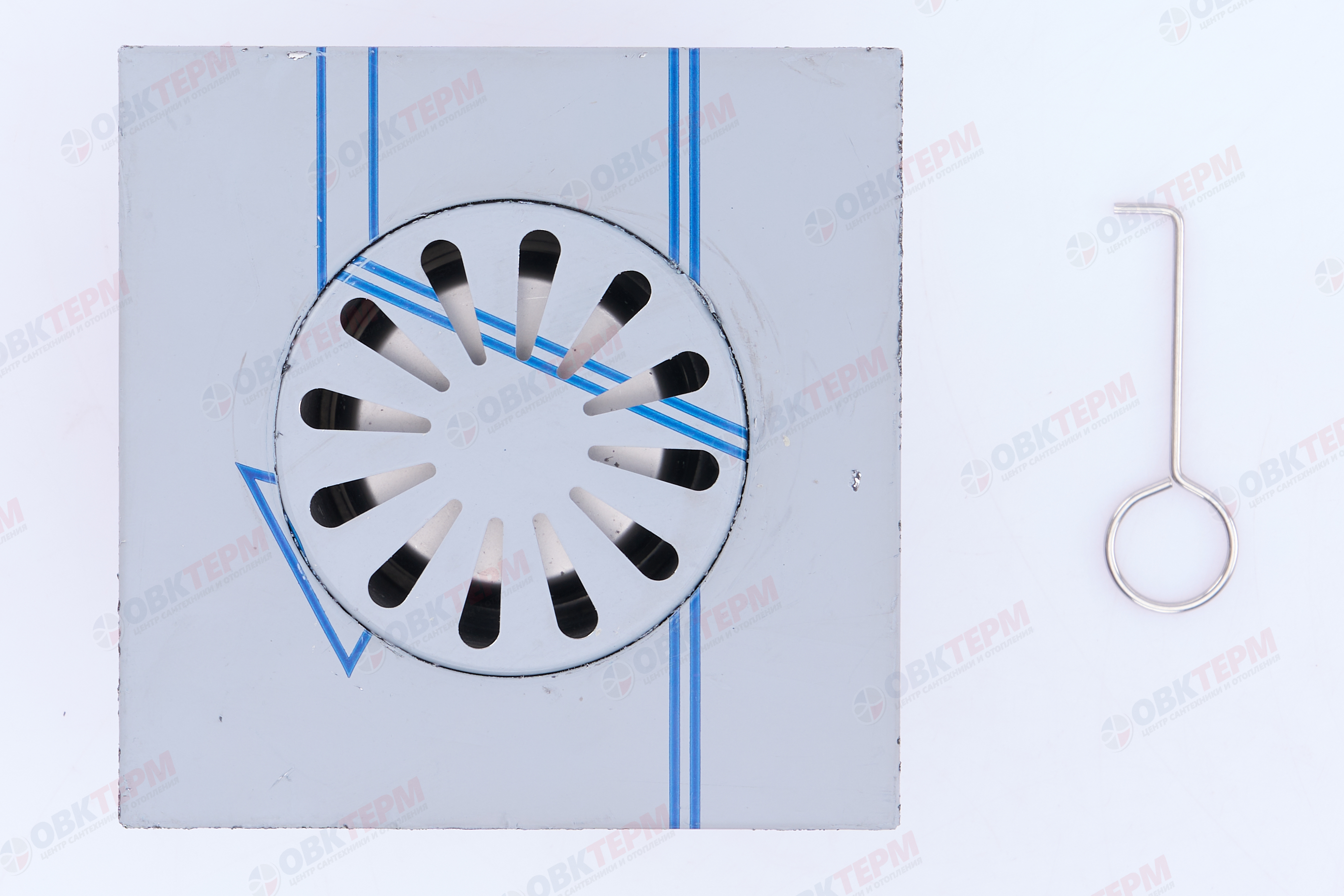 Трап 50 вертикальный  15*15 нерж TIM BAD021501 (1/20) - Изображение №3