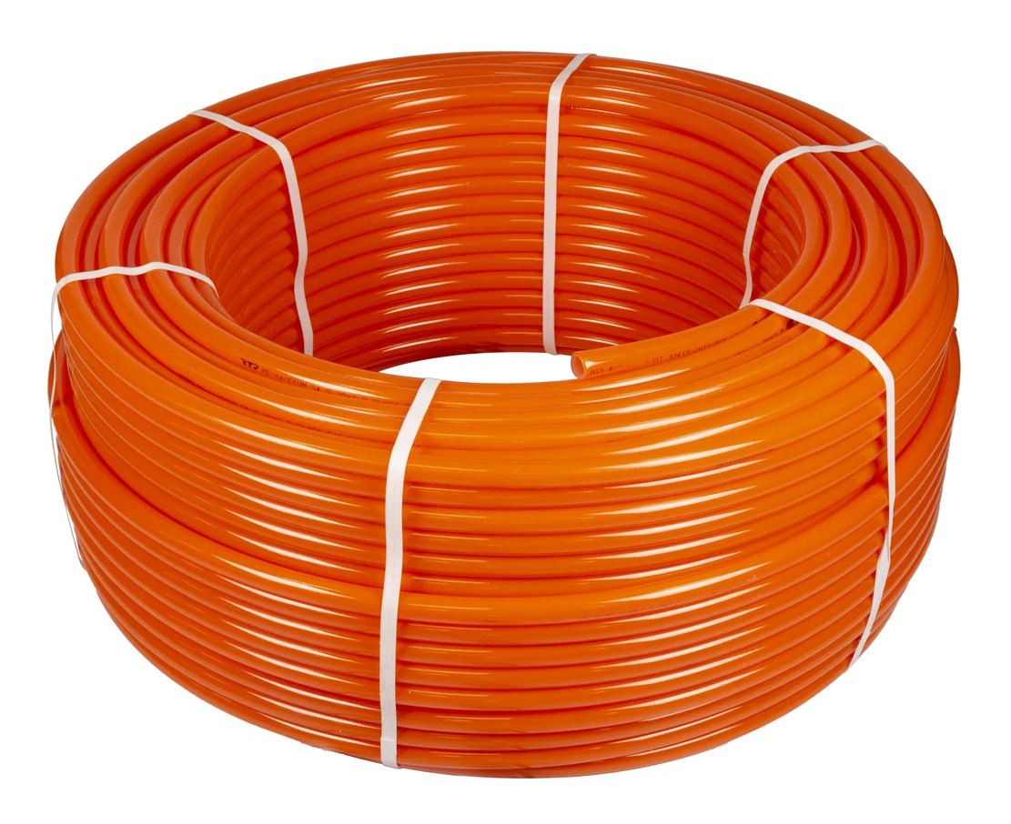 Труба    16   сшит п/эт оранжевая   RTP     PE-Xa/EVOH                  (100м/100м) - Изображение №1
