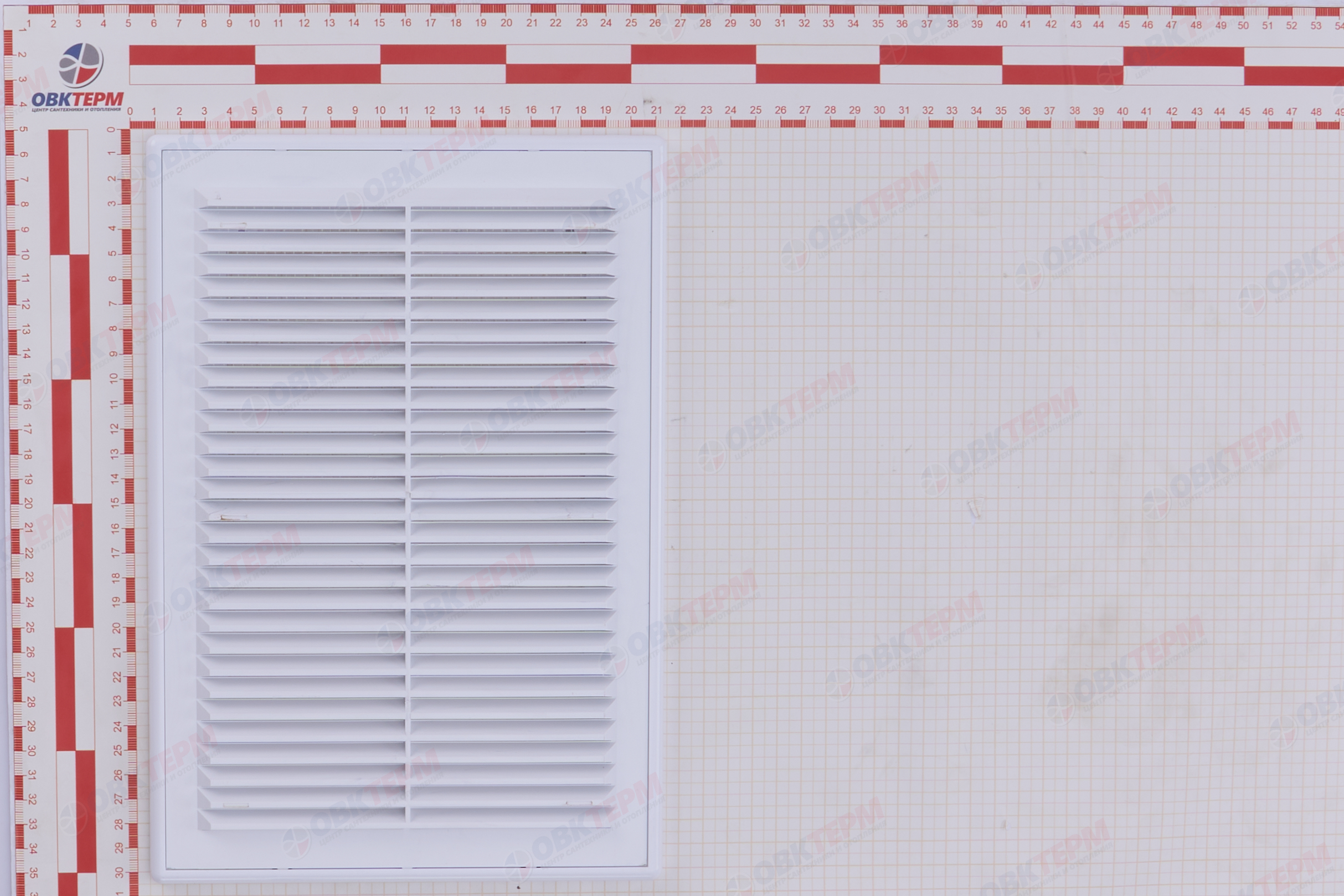 Решетка вентиляционная ПР Ш207*В300 разъемная, с антимоскитной сеткой (75шт/уп) Эвент - миниатюра №9