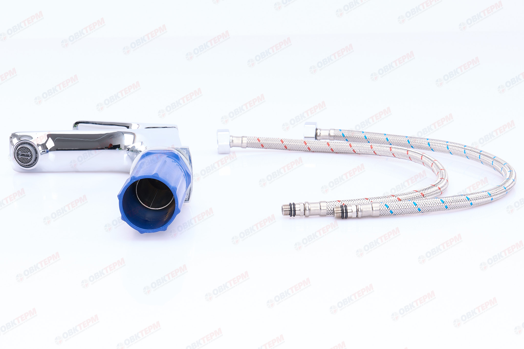 Смеситель д/умывальника FRAР F1087 хром /латунь (Ø35, на гайке) (10 шт) - миниатюра №8