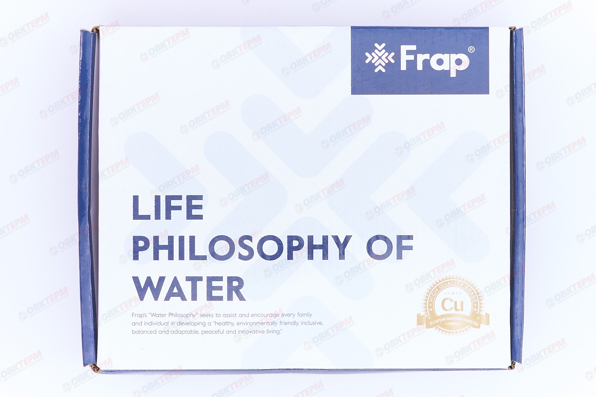 Смеситель д/умывальника FRAР F1087 хром /латунь (Ø35, на гайке) (10 шт) - миниатюра №10