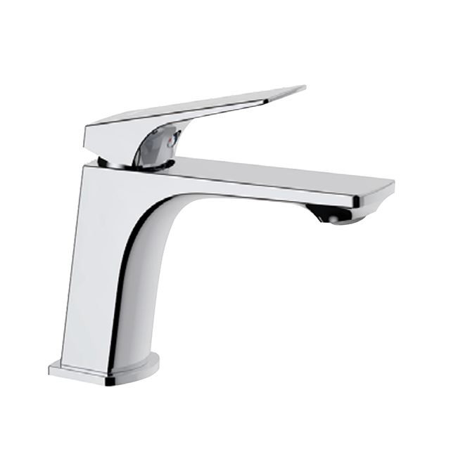 Смеситель д/умывальника FRAР F1087 хром /латунь (Ø35, на гайке) (10 шт) - изображение №1