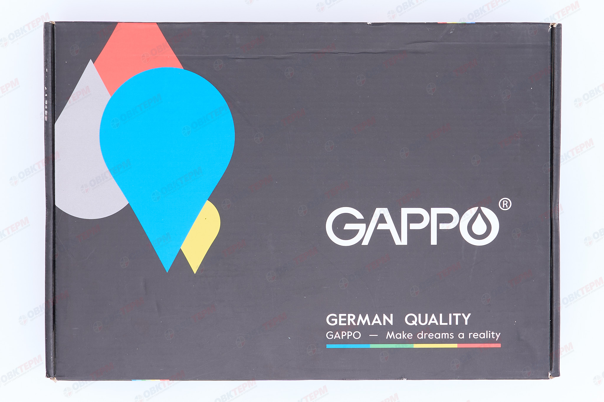 Смеситель д/умывальника GAPPO G1099-32 нерж/сталь /высокий (катридж 35мм, высокий, на ГАЙКЕ) - миниатюра №8