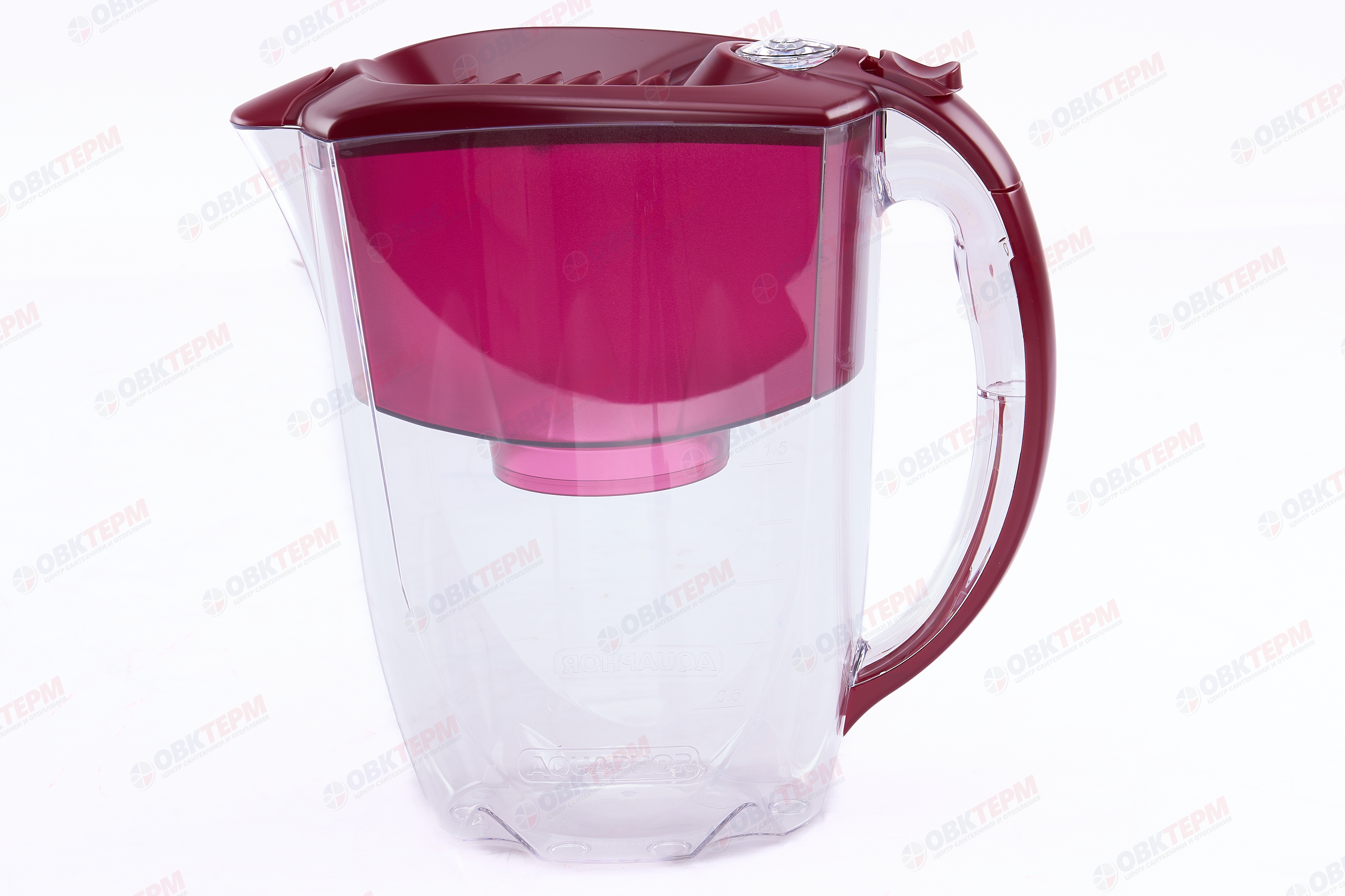 Аквафор     Кувшин Престиж  2,8л вишневый - миниатюра №6