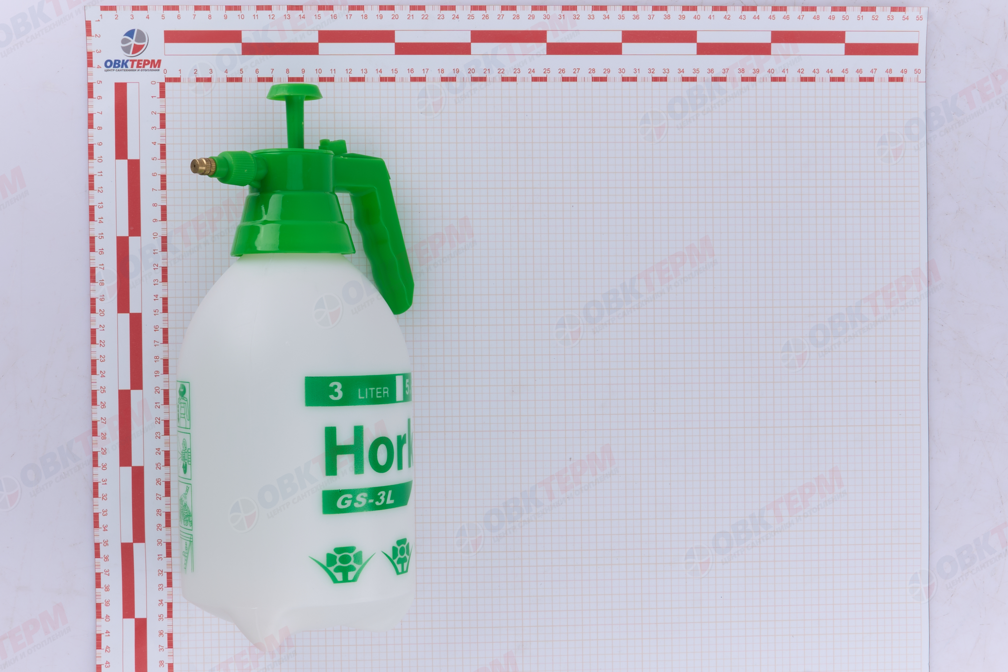 Опрыскиватель помповый ручной 3  литра HORKE GS-3L (20 шт/ящ ) - миниатюра №7