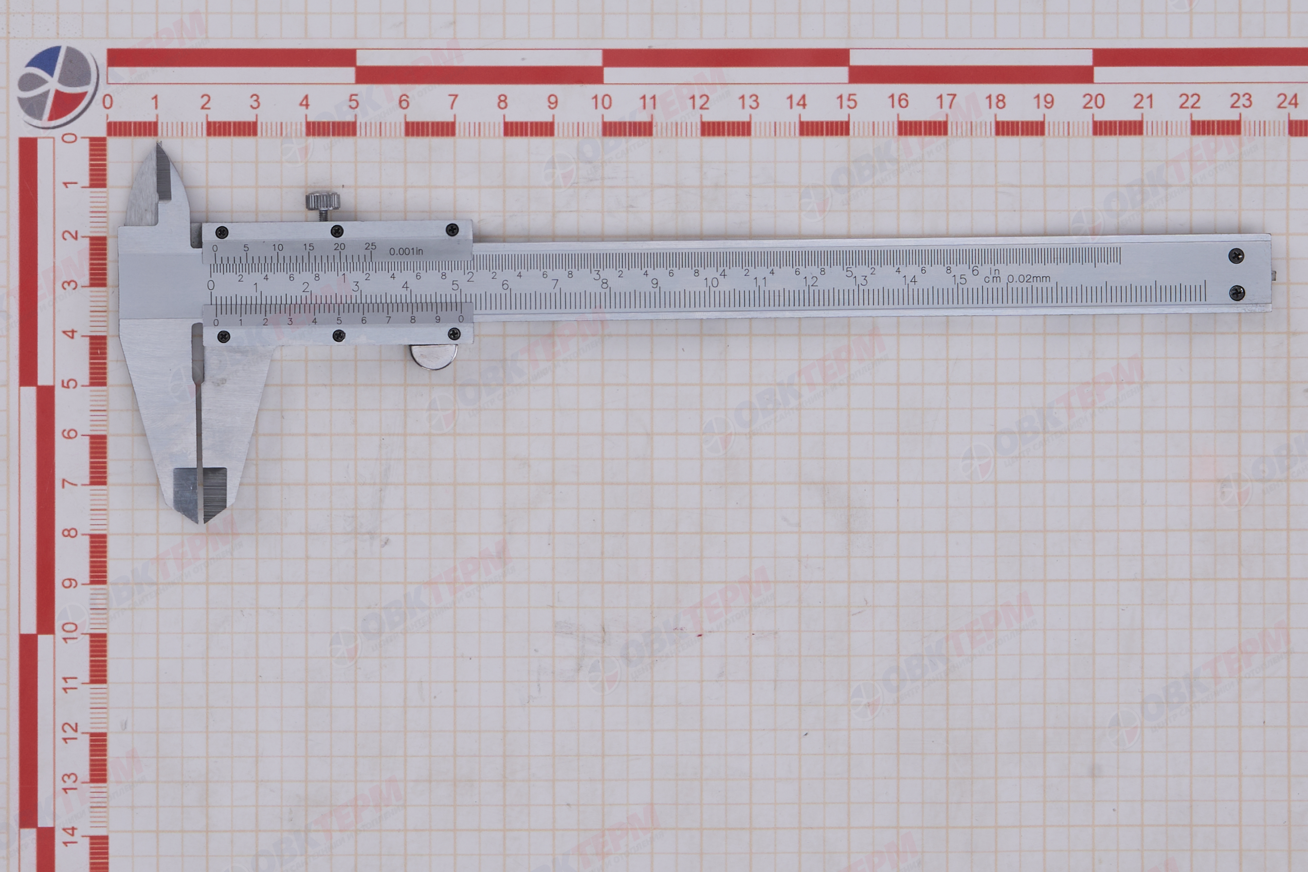 Штангенциркуль металлический 150 мм USP - Изображение №5