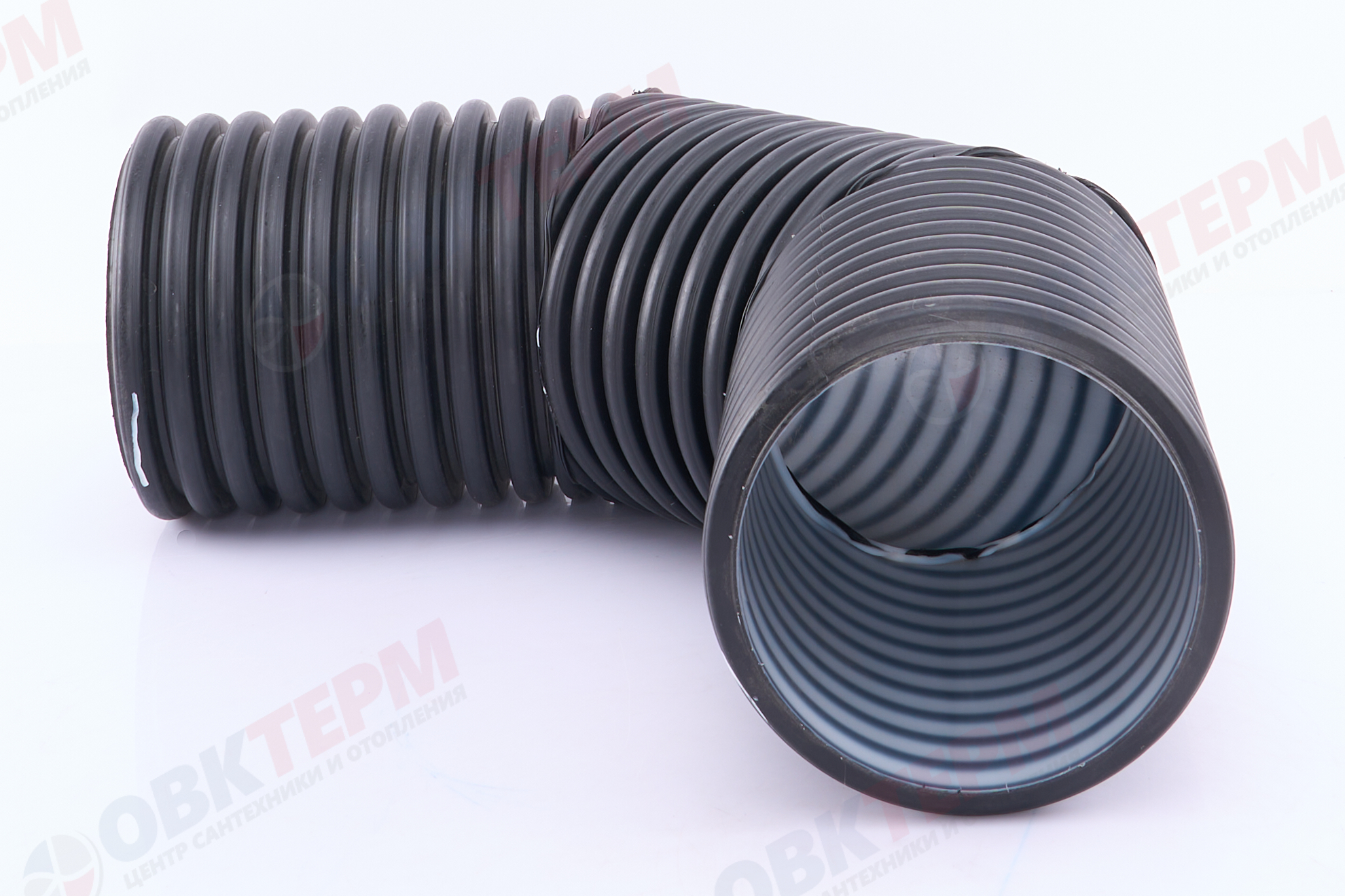 Отвод  КОРСИС DN/OD  200*  90*      SN 8 гоф - Изображение №3